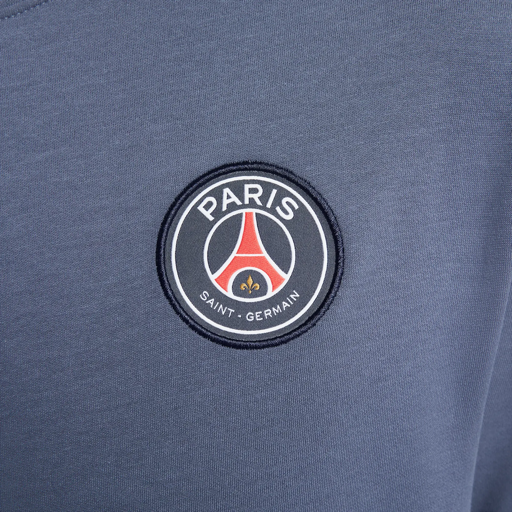 Paris Saint-Germain Primary Men's Nike Dri-FIT Football Short-Sleeve Top - Blue - Cotton/Polyester