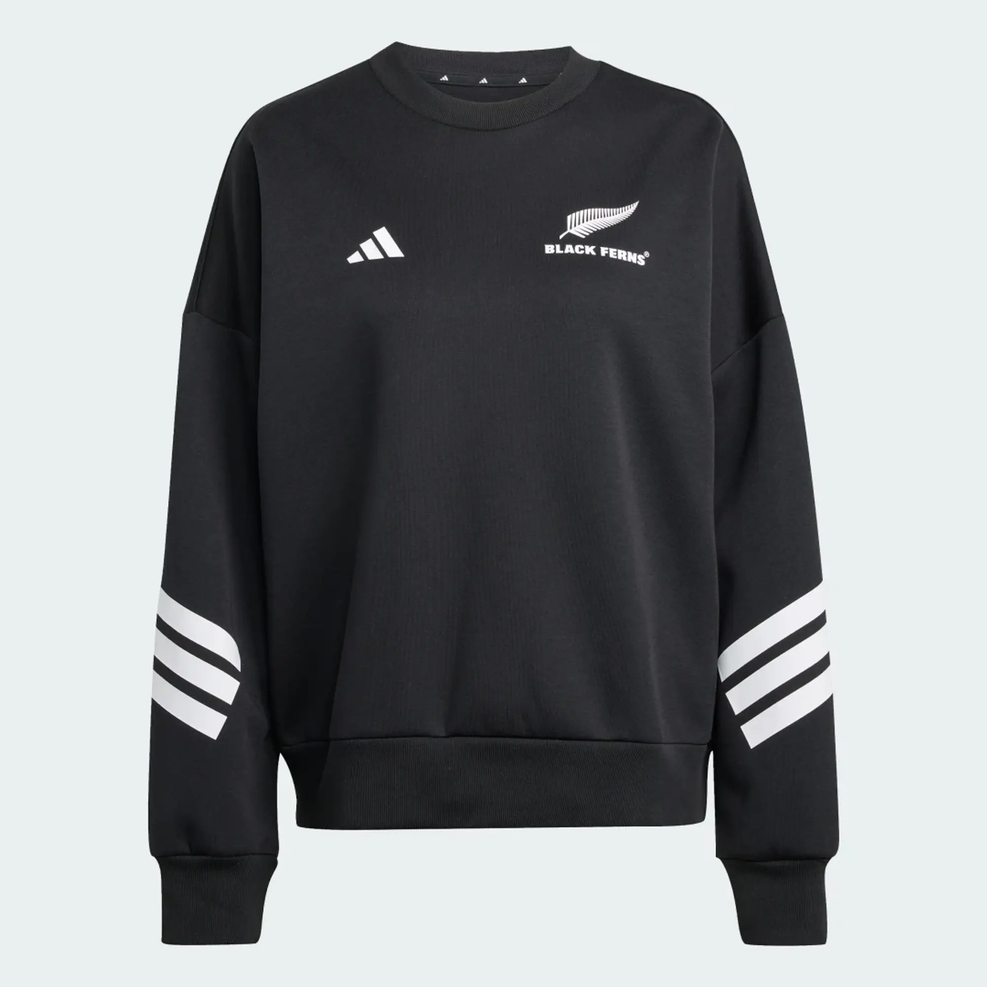 adidas Black Ferns 3-Stripes Sweatshirt