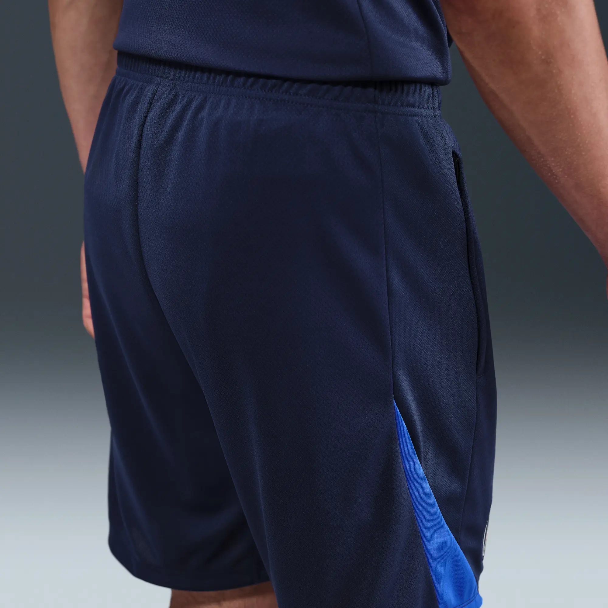 Paris Saint-Germain Strike Men's Nike Dri-FIT Football Knit Shorts - Blue - Polyester