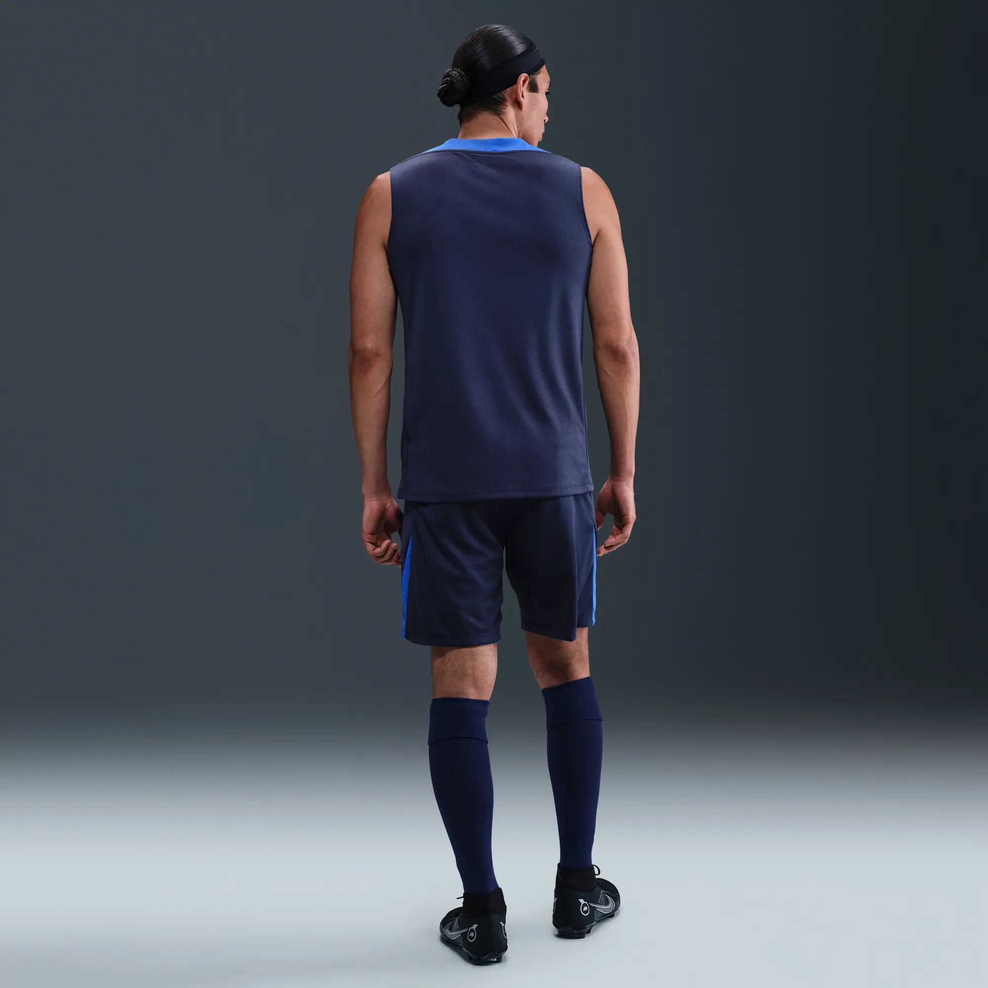 Paris Saint-Germain Strike Men's Nike Dri-FIT Football Knit Shorts - Blue - Polyester