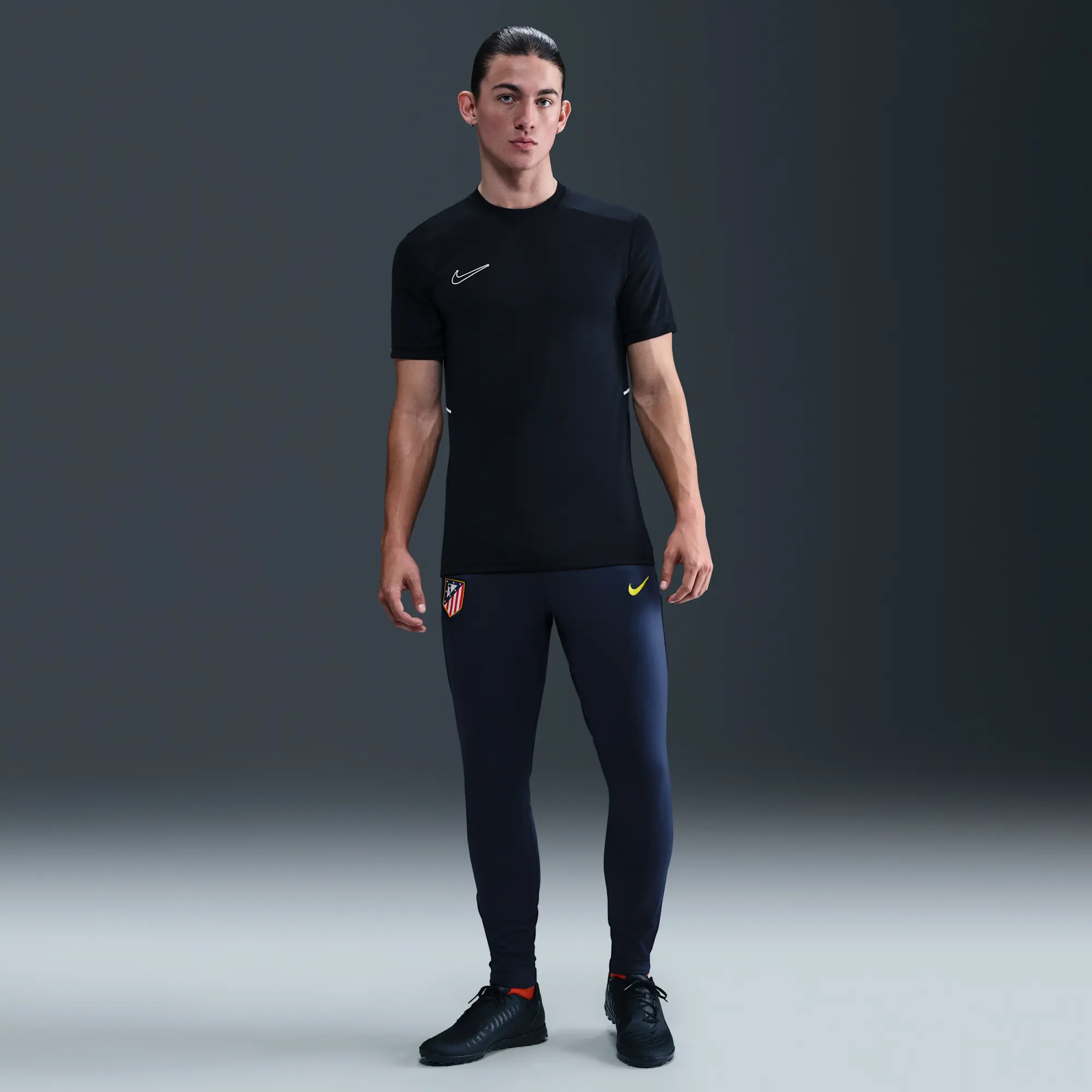 Atlético Madrid Strike Men's Nike Dri-FIT Football Knit Pants - Blue - Polyester/Elastane