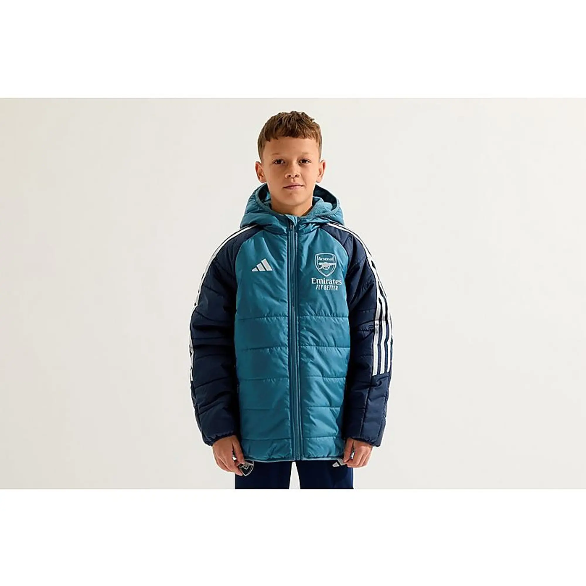 Arsenal adidas Kids 25/26 Winter Jacket, Multicolor