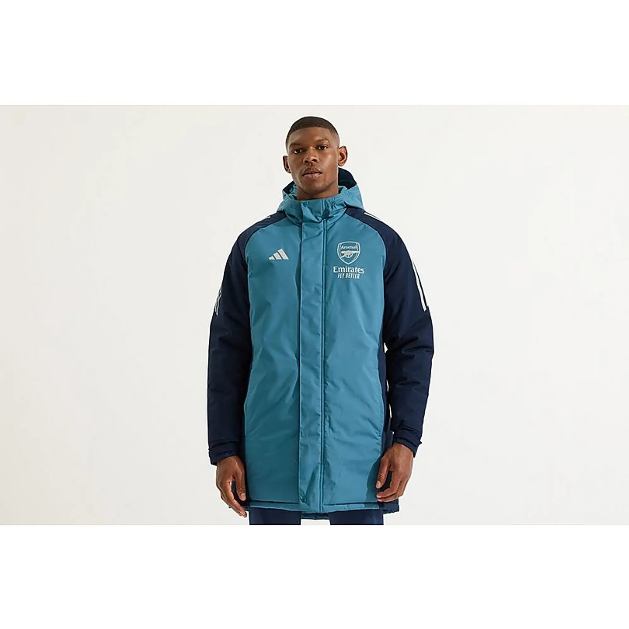 Arsenal adidas 25/26 Navy Stadium Parka, Multicolor