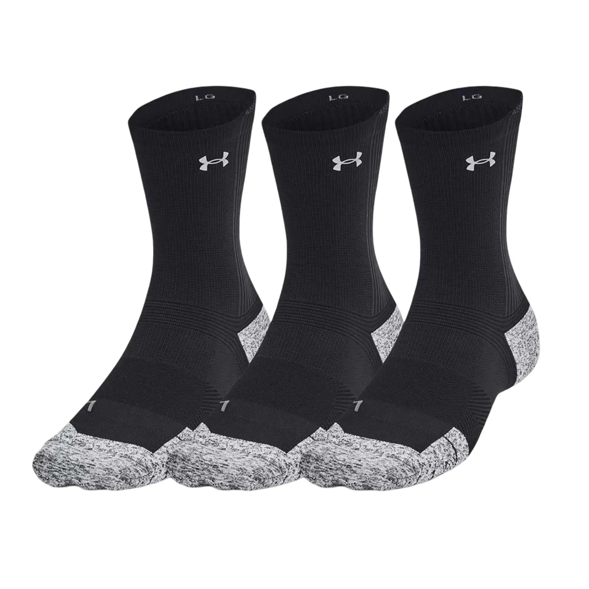Under Armour Armourdry Run Cushion Socks 3 Pairs