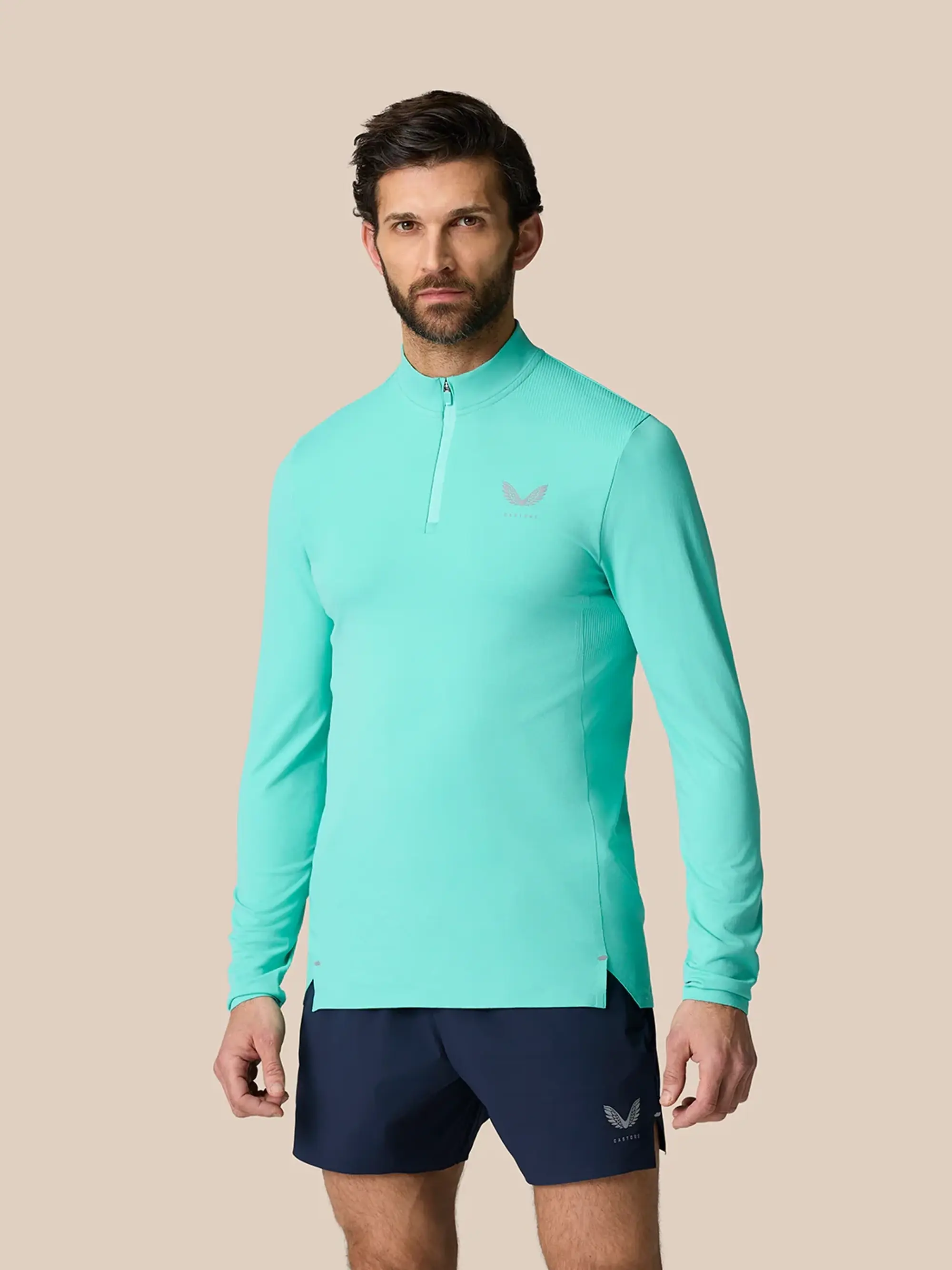 Castore Zone Training 1/4 Zip Top - Midnight Navy