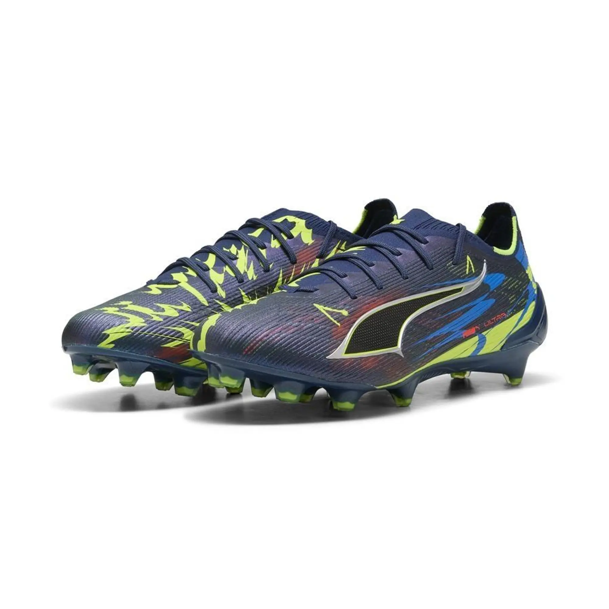 PUMA Ultra 6 Ultimate Dare To FG Football Boots Unisex, Persian Blue/Aged Silver/Black