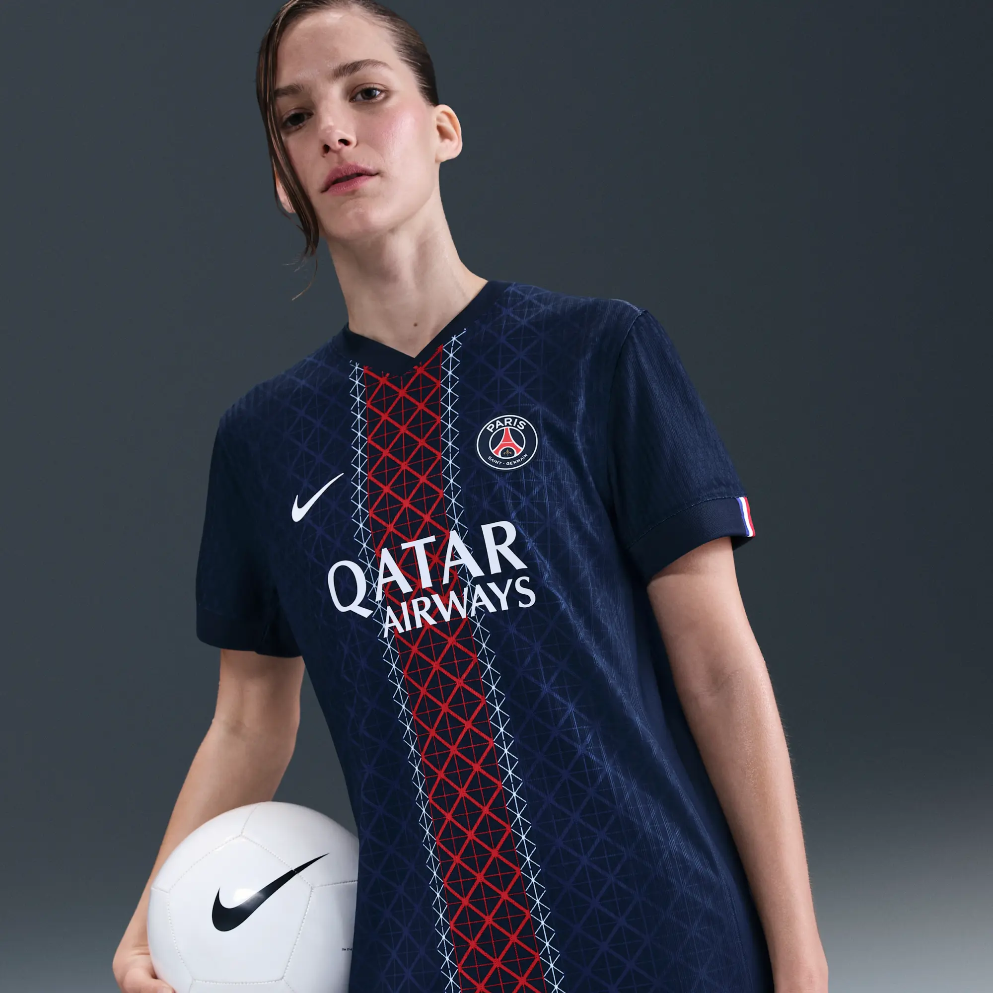 Paris Saint-Germain 2025/26 Match Home Women's Nike Dri-FIT ADV Football Authentic Shirt - Blue - Polyester