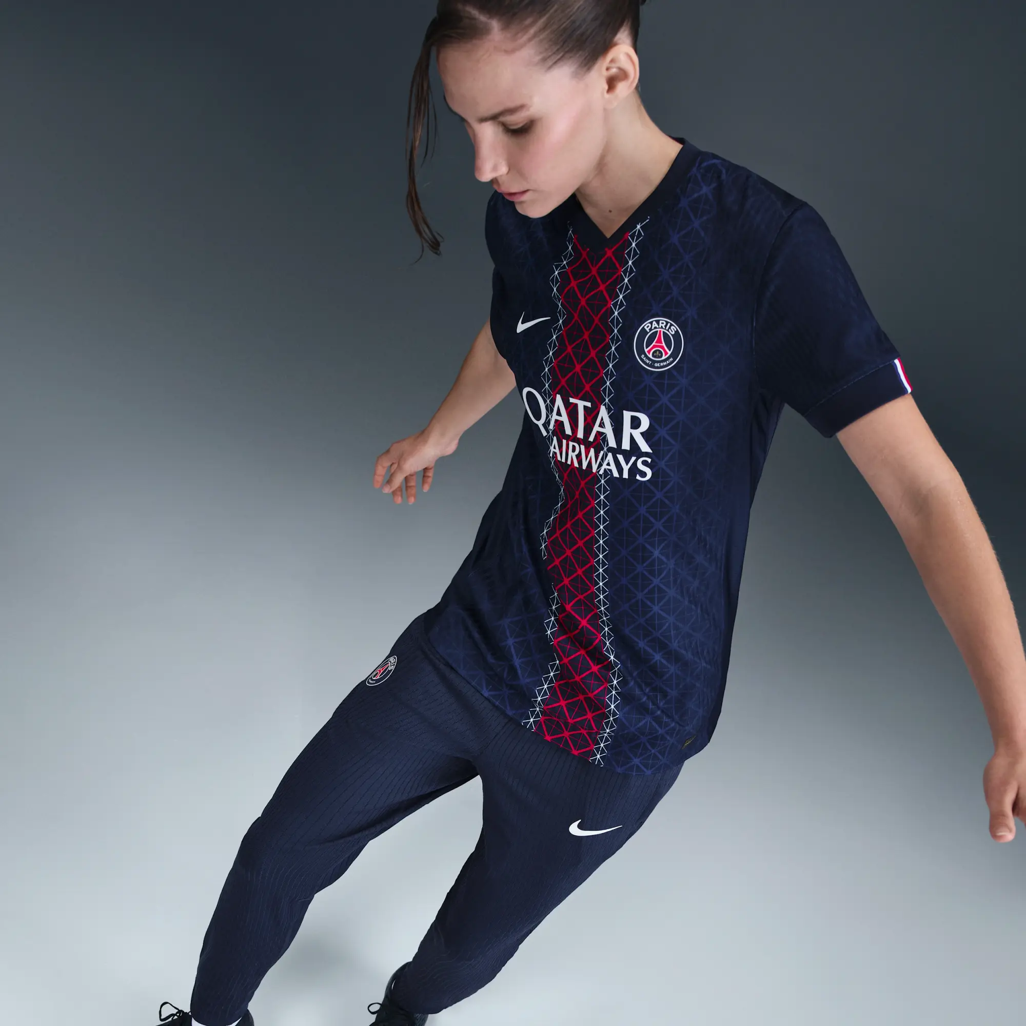 Paris Saint-Germain 2025/26 Match Home Women's Nike Dri-FIT ADV Football Authentic Shirt - Blue - Polyester