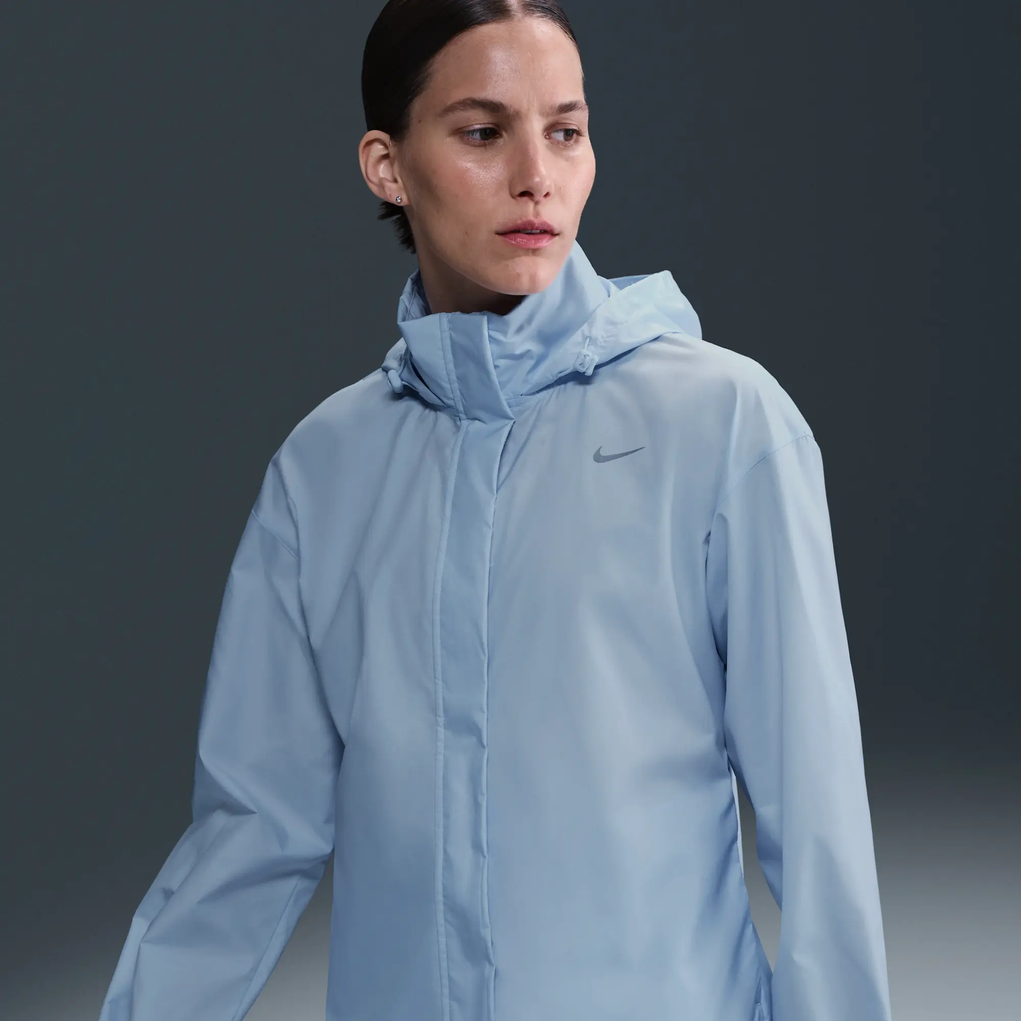 Nike Fast Repel Women's Running Jacket - Blue - Polyester
