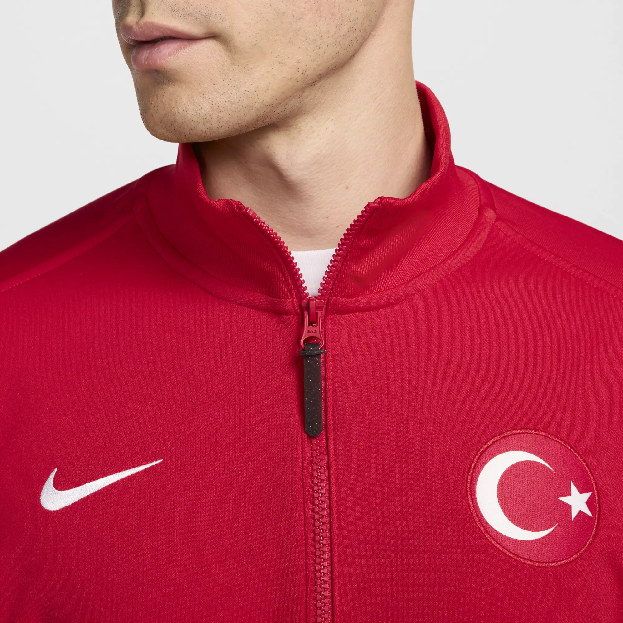 Türkiye Academy Pro Men's Nike Football Jacket - Red - Polyester