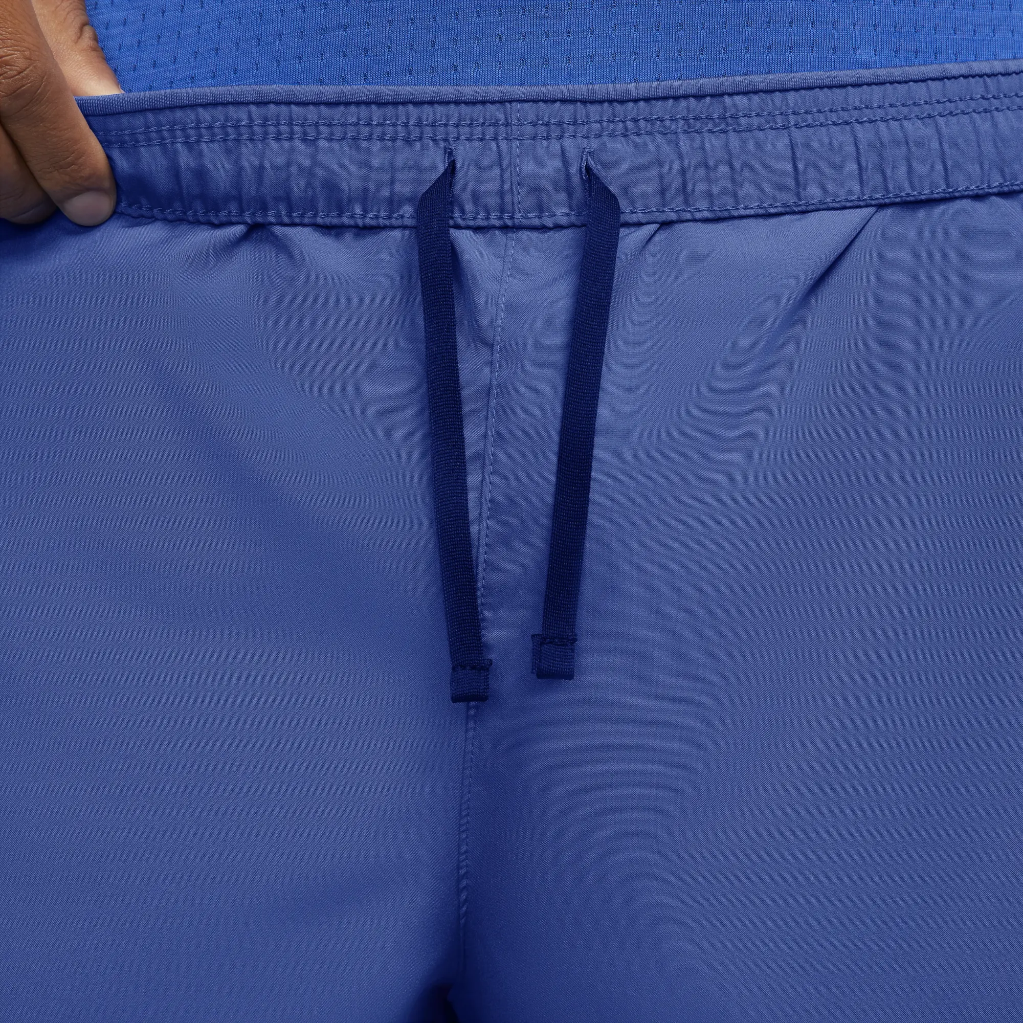 Nike Challenger Men's 13cm (approx.) Brief-Lined Running Shorts - Blue - Polyester