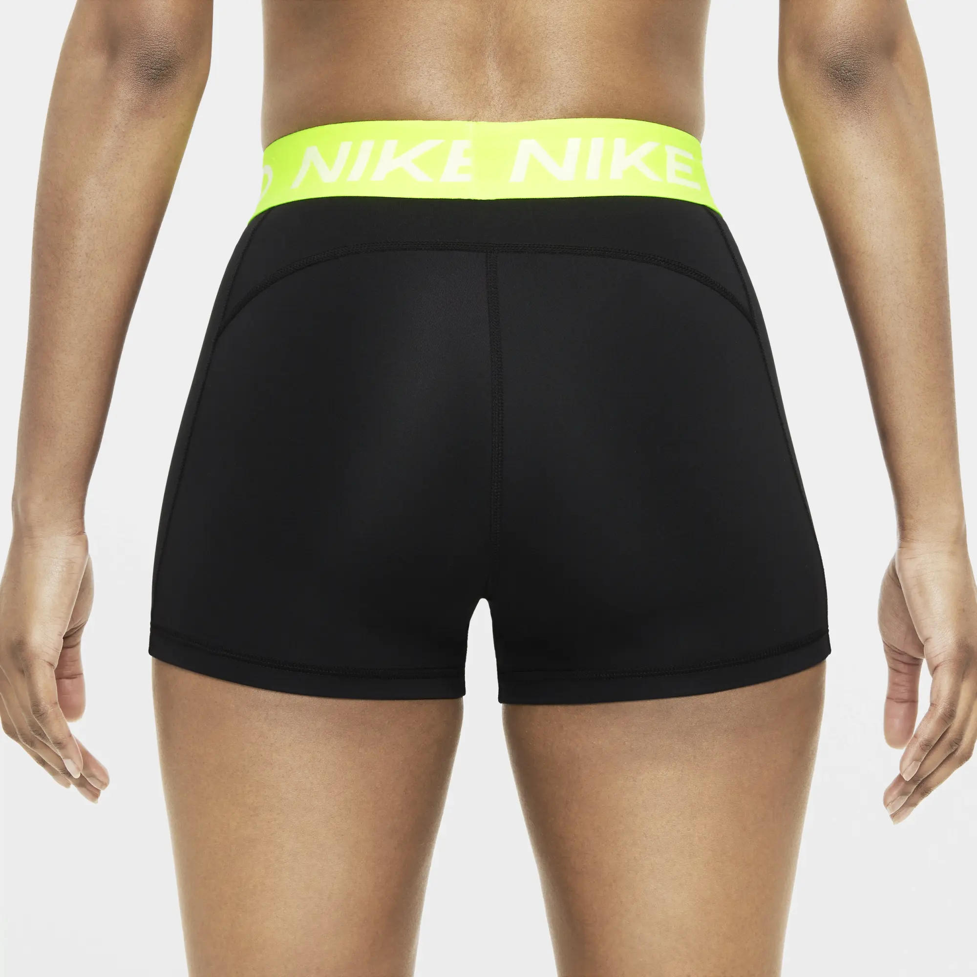 Nike Pro Women's 8cm (approx.) Shorts - Black - Polyester/Elastane