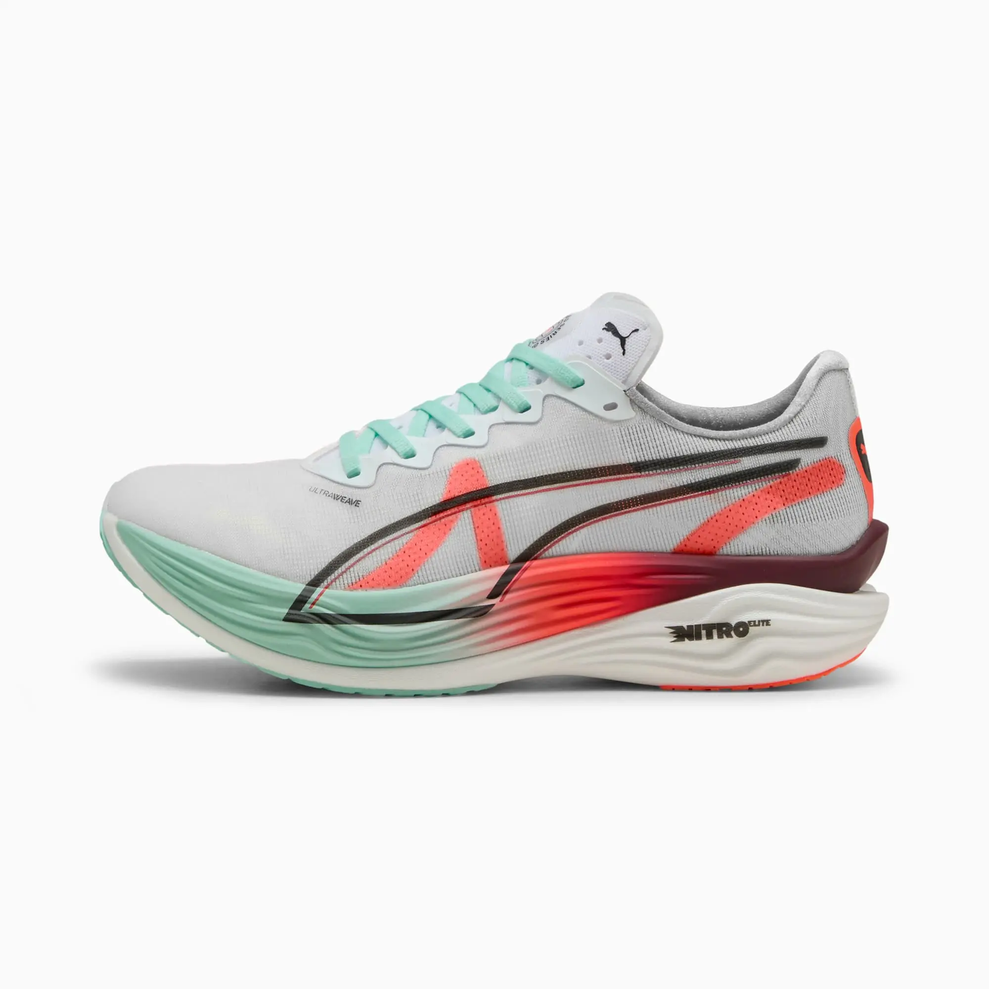 PUMA x HYROX Deviate Nitro™Elite 3 Running Shoes Men, Glowing Red/White, size 10