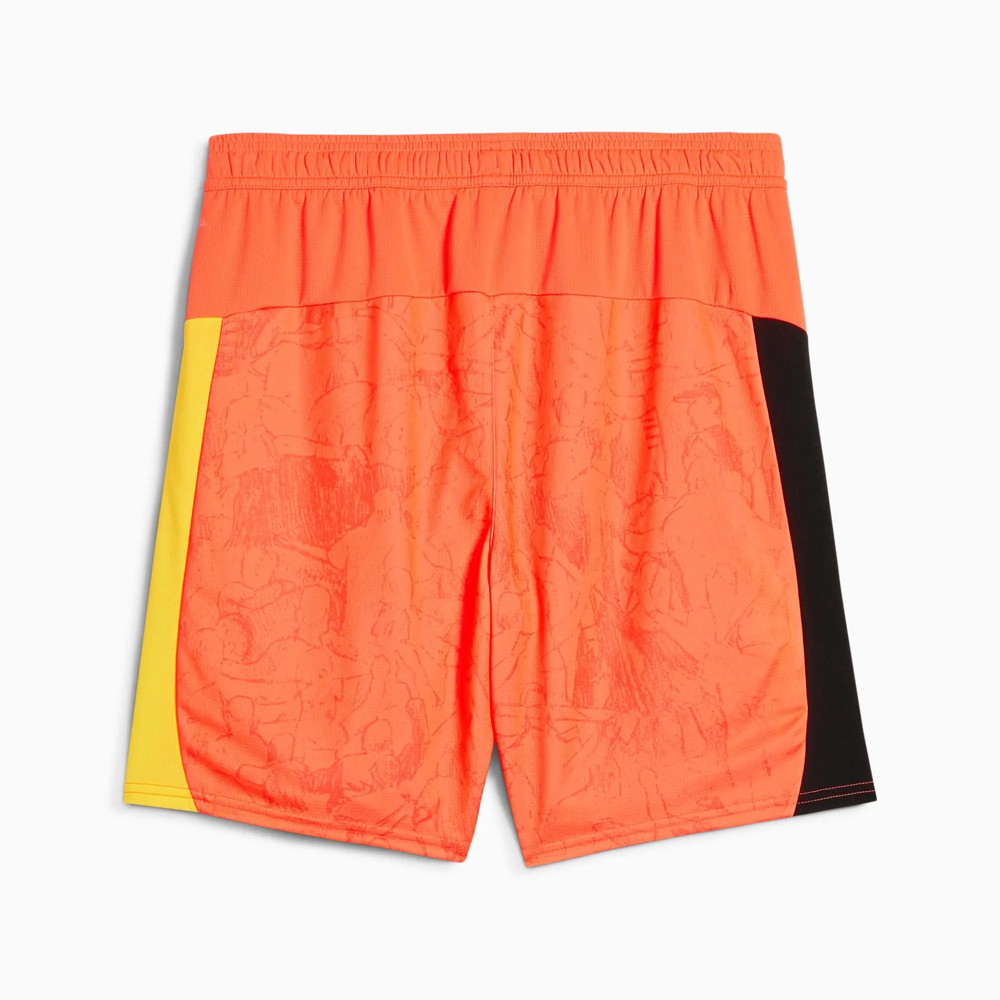 PUMA Kidsuper x Manchester City Shorts Men, Neon Sun/Black, size 3XL