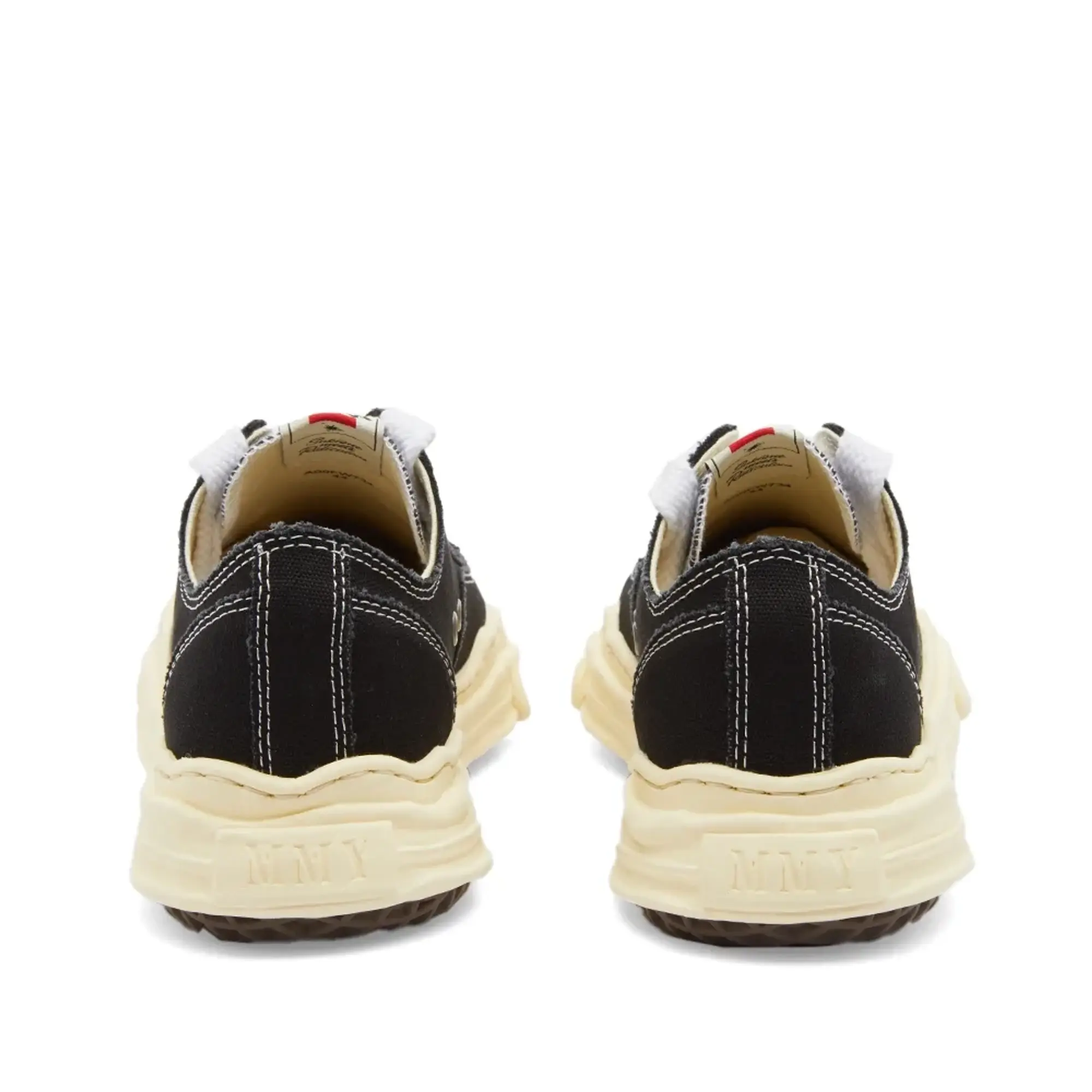 Maison MIHARA YASUHIRO Men's Hank Original Vintage Low Sneaker Black