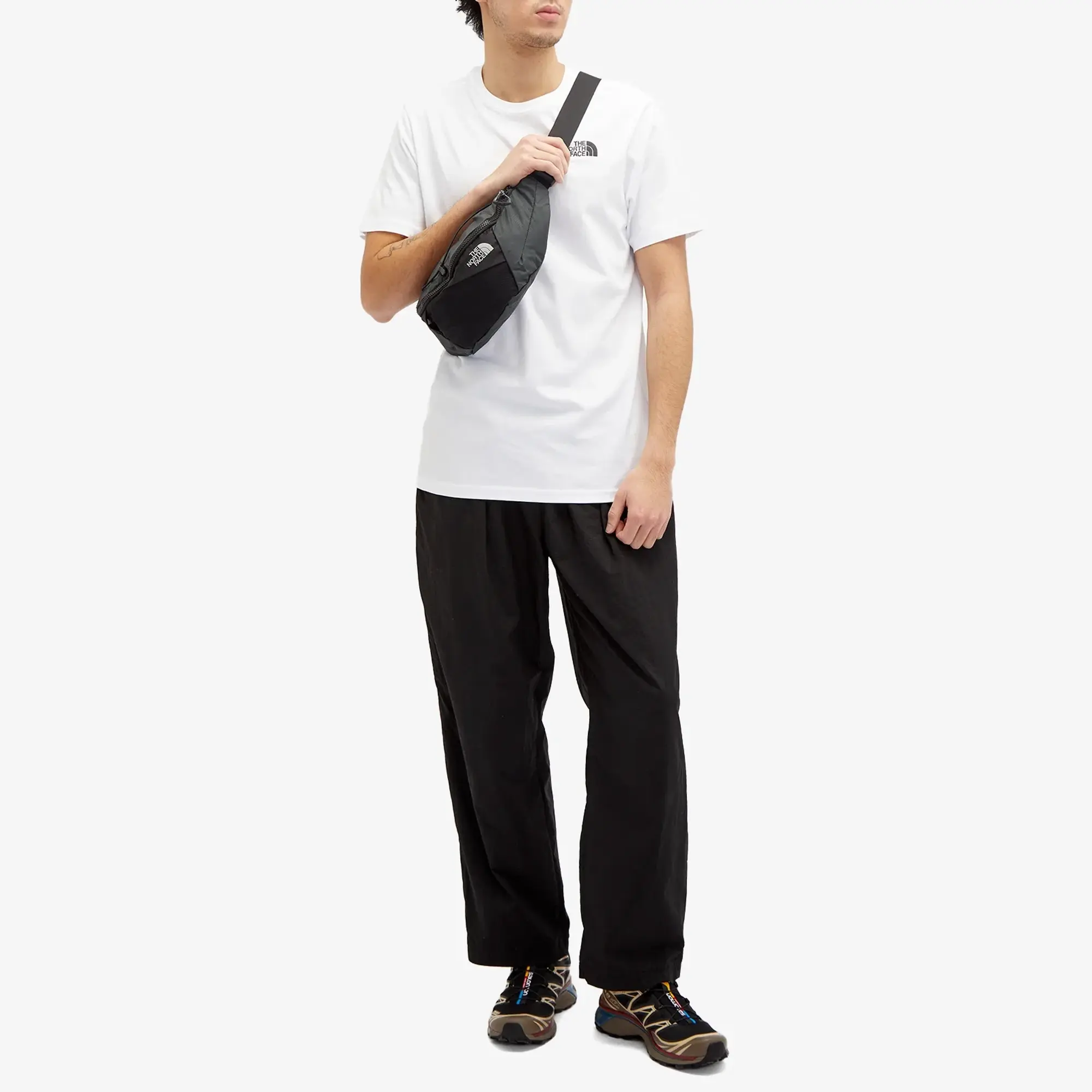 The North Face Men's Lumbnical Waist Bag Asphalt Grey/Tnf Black