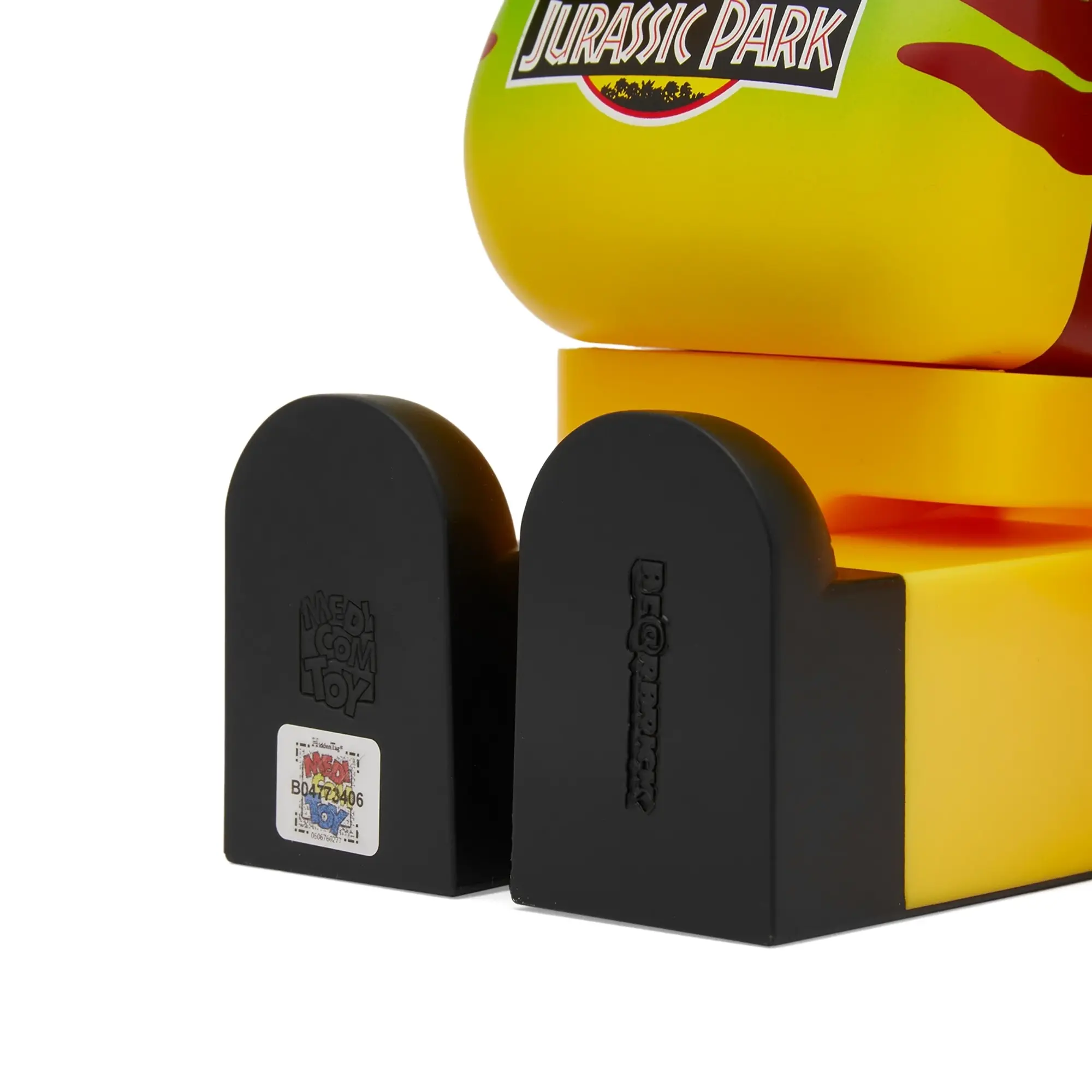Medicom Be@rbrick Jurassic Park Green & Yellow Ver. Multi