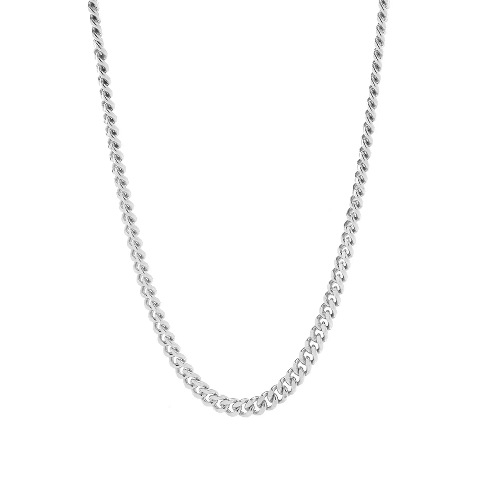 Hatton Labs Men's Cuban Chain 925 Sterling Silver
