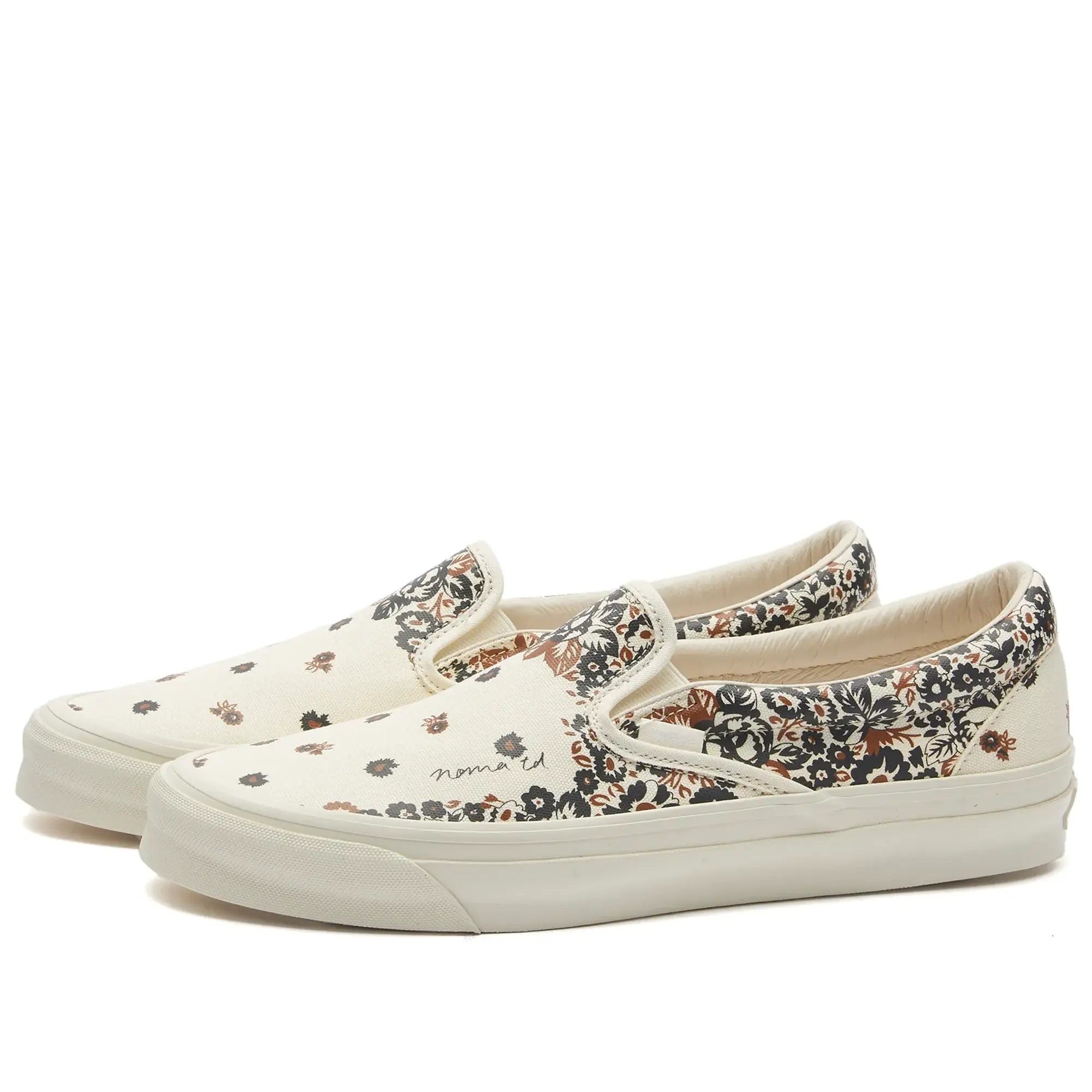 END. x Vans Vault x NOMA t.d. UA OG Classic Slip-On LX True White/Antique White