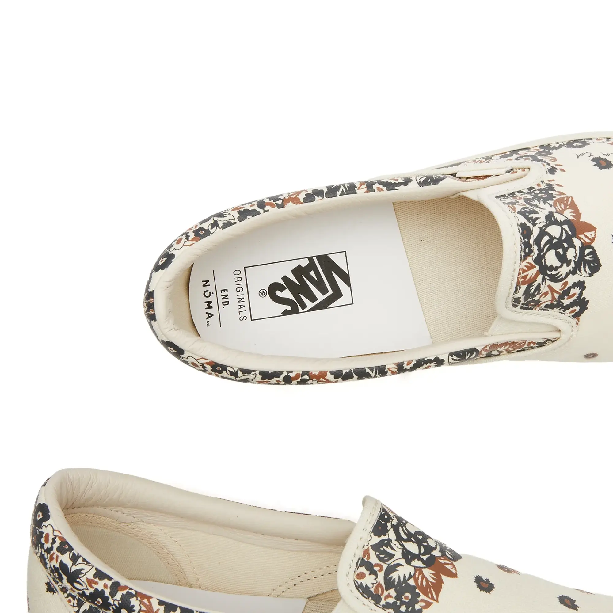 END. x Vans Vault x NOMA t.d. UA OG Classic Slip-On LX True White/Antique White