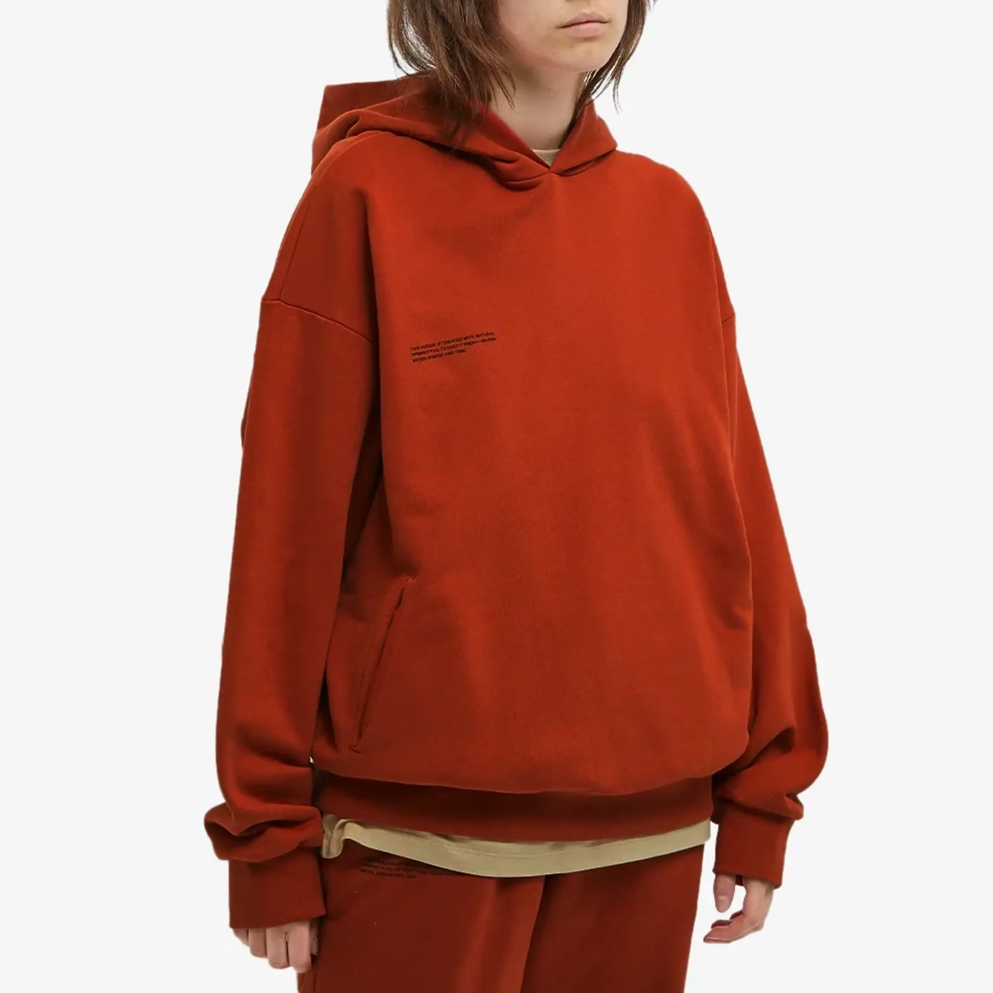 Pangaia 365 Hoodie Jasper Red
