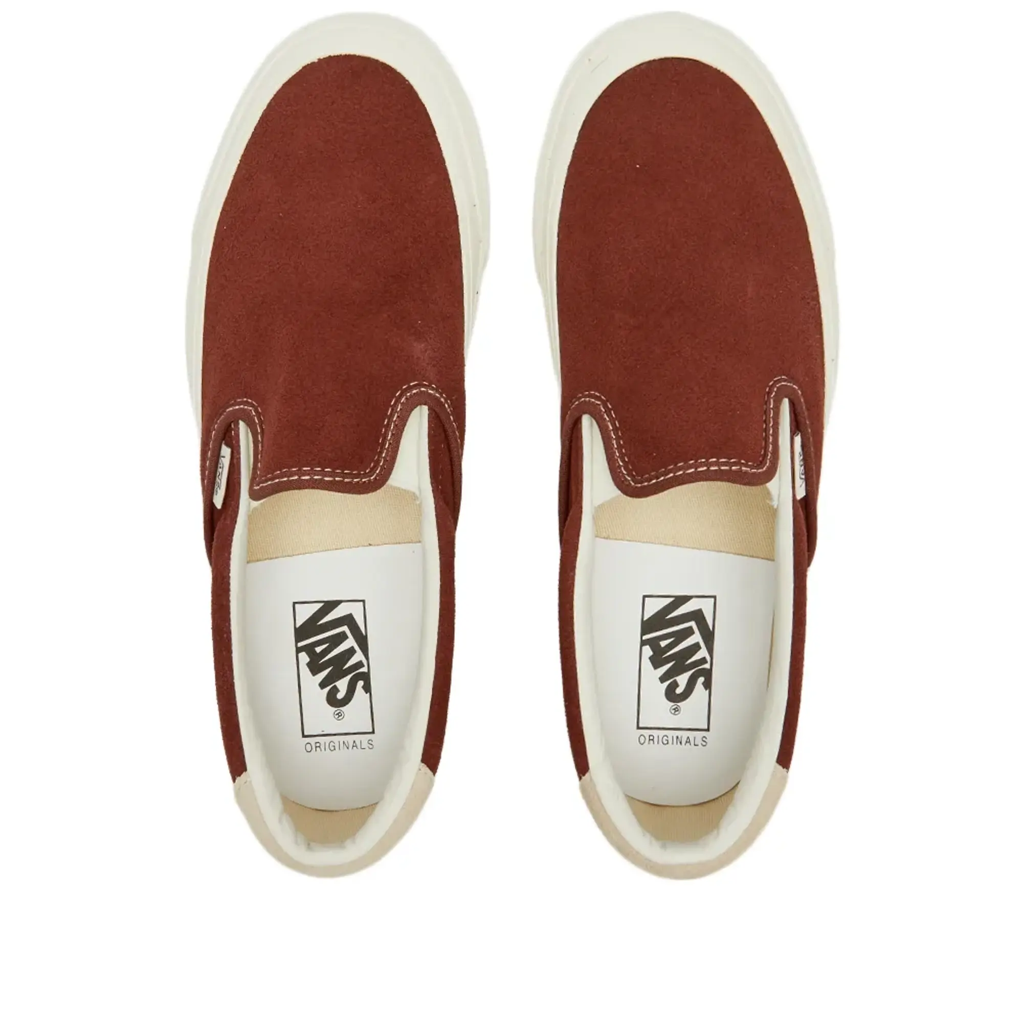 Vans Men's Vault OG Slip-On 59 LX Suede Brown