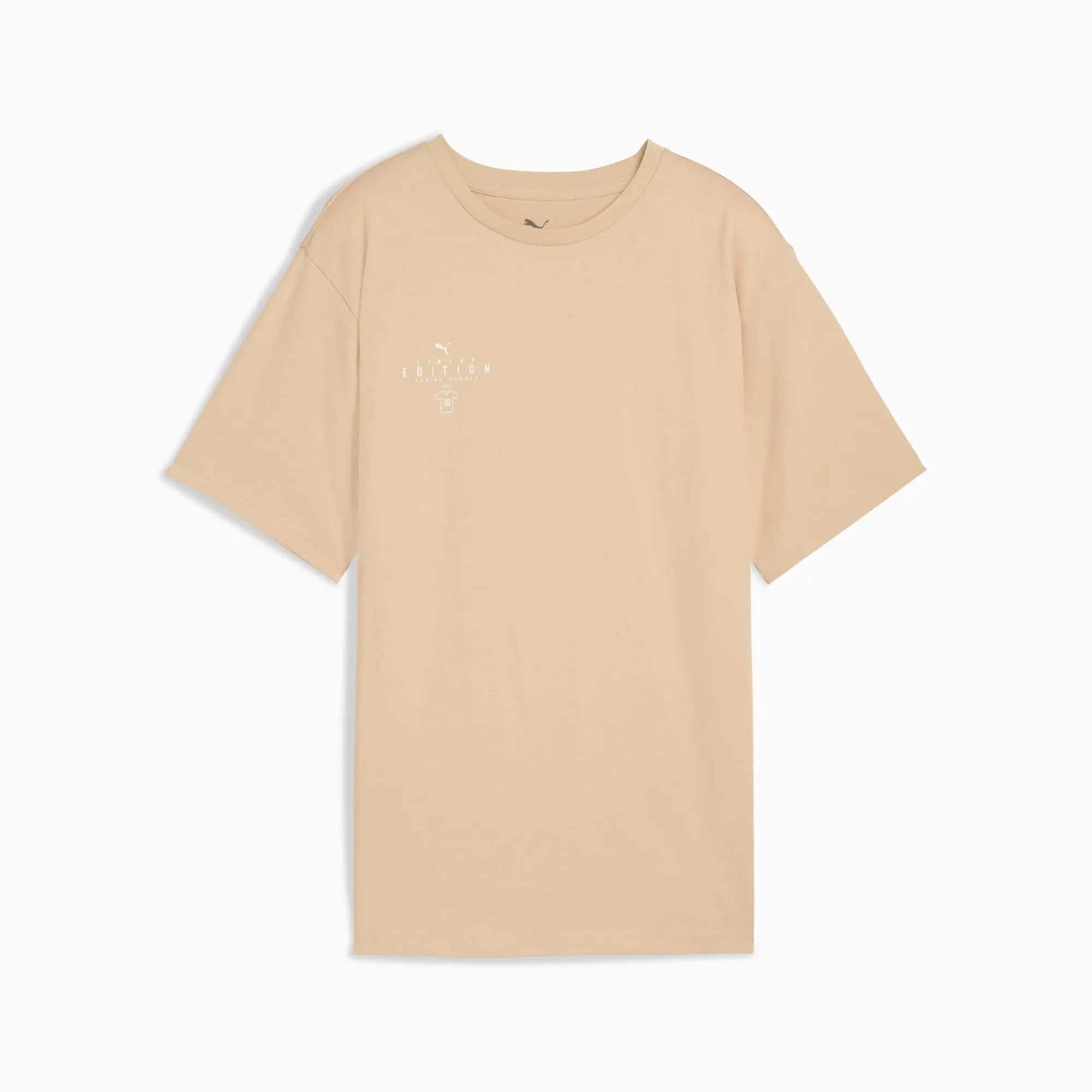 PUMA Ftbledition Football Tee Women, Light Sand, size Large