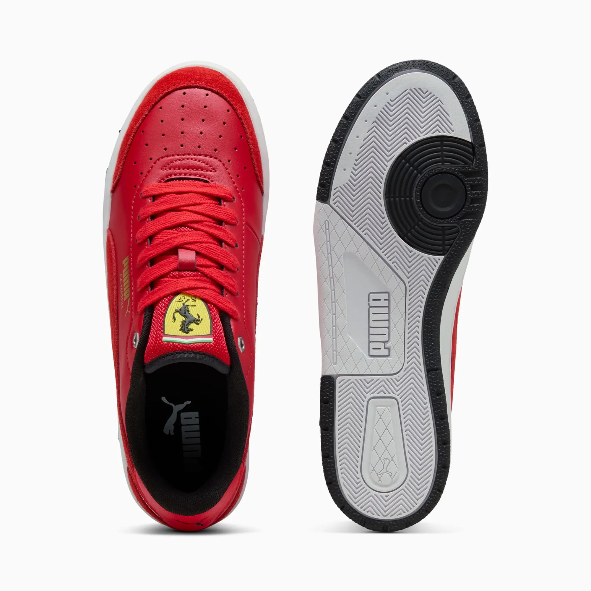 PUMA Scuderia Ferrari Hp Ca Match Sneakers Unisex, Red, size 10