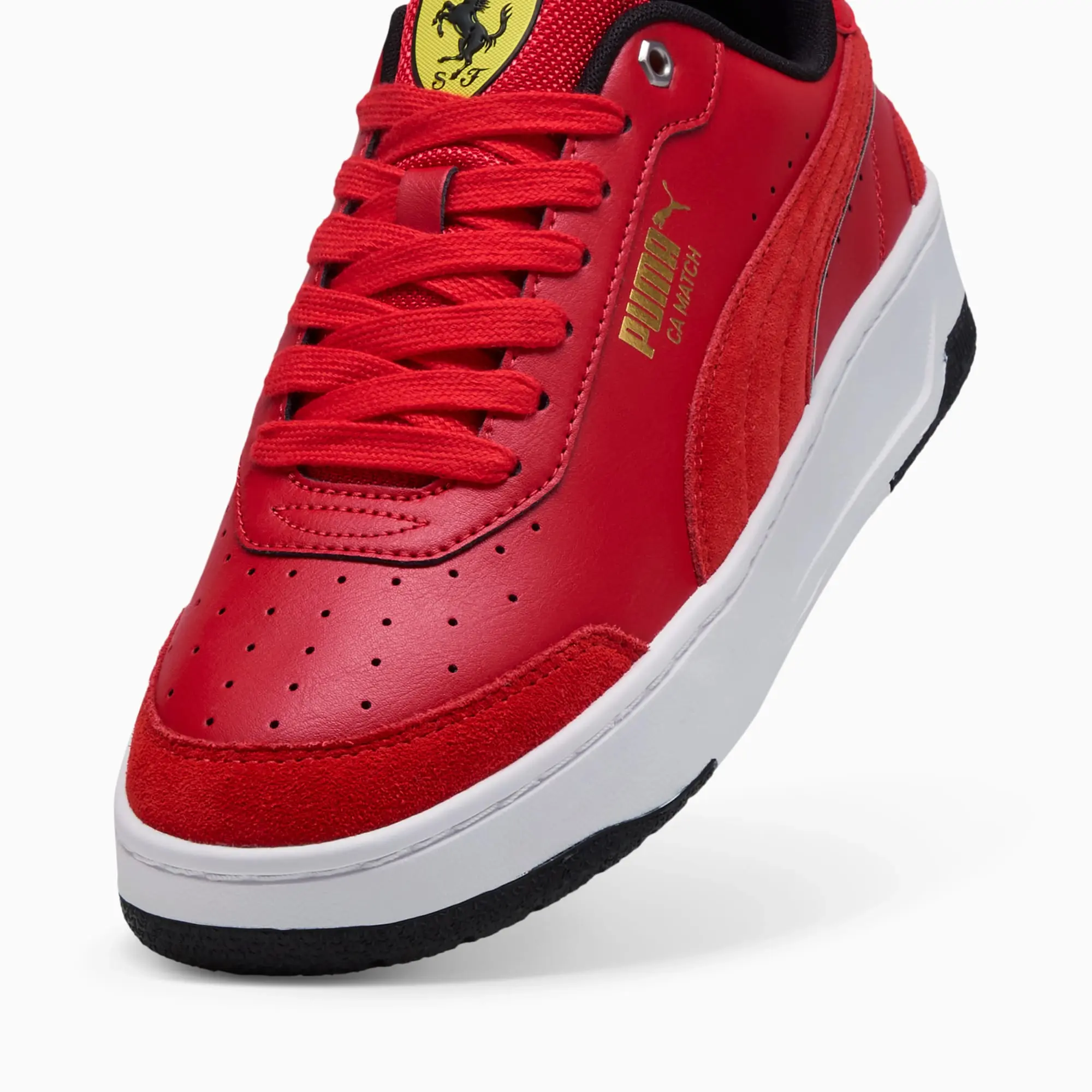 PUMA Scuderia Ferrari Hp Ca Match Sneakers Unisex, Red, size 10
