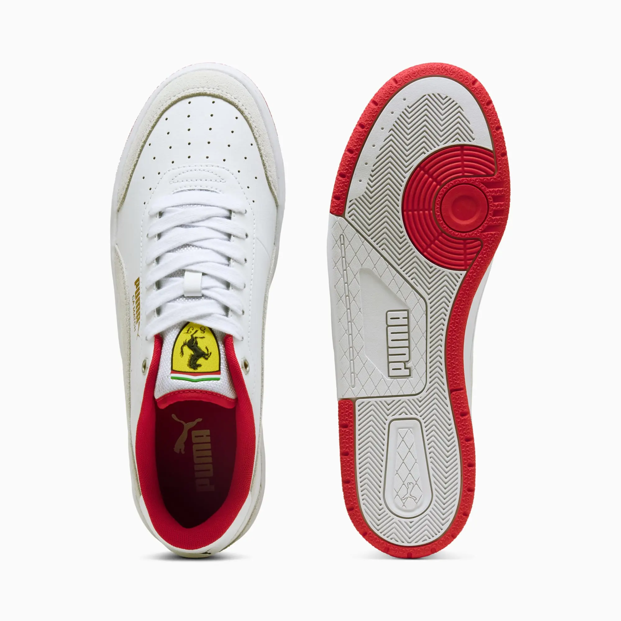PUMA Scuderia Ferrari Hp Ca Match Sneakers Unisex, Red, size 10