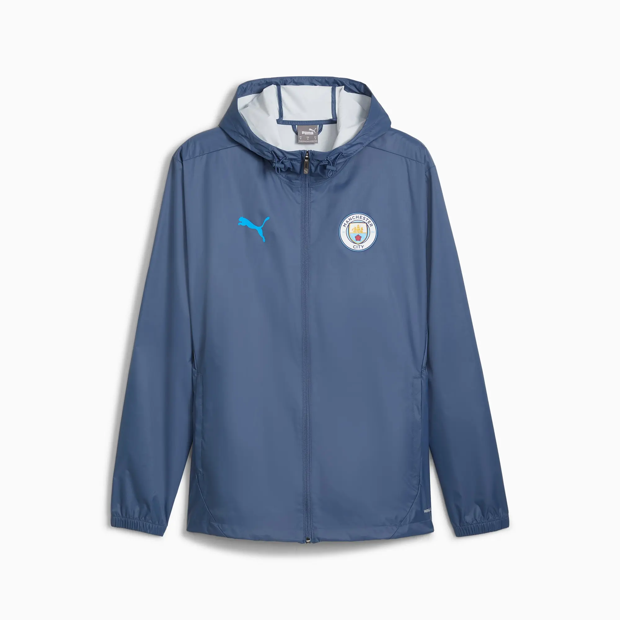 PUMA Manchester City All-Weather Training Jacket Men, Inky Blue/Magic Blue, size 3XL