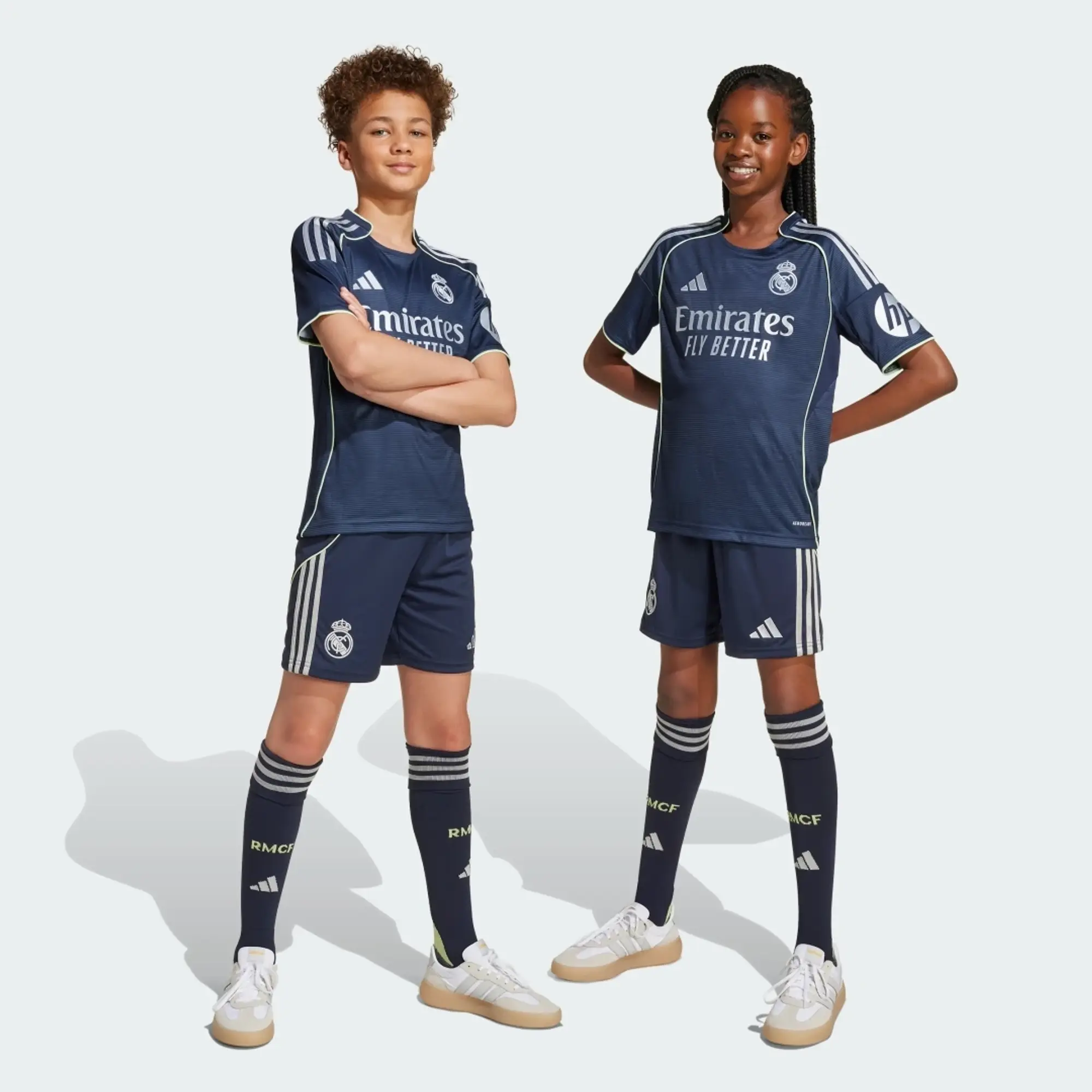 adidas Real Madrid 25/26 Away Youth Kit Kids