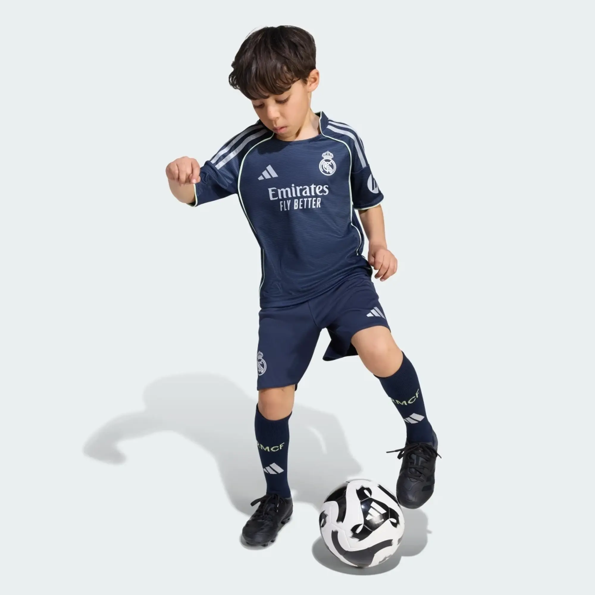 adidas Real Madrid 25/26 Away Mini Kit Kids