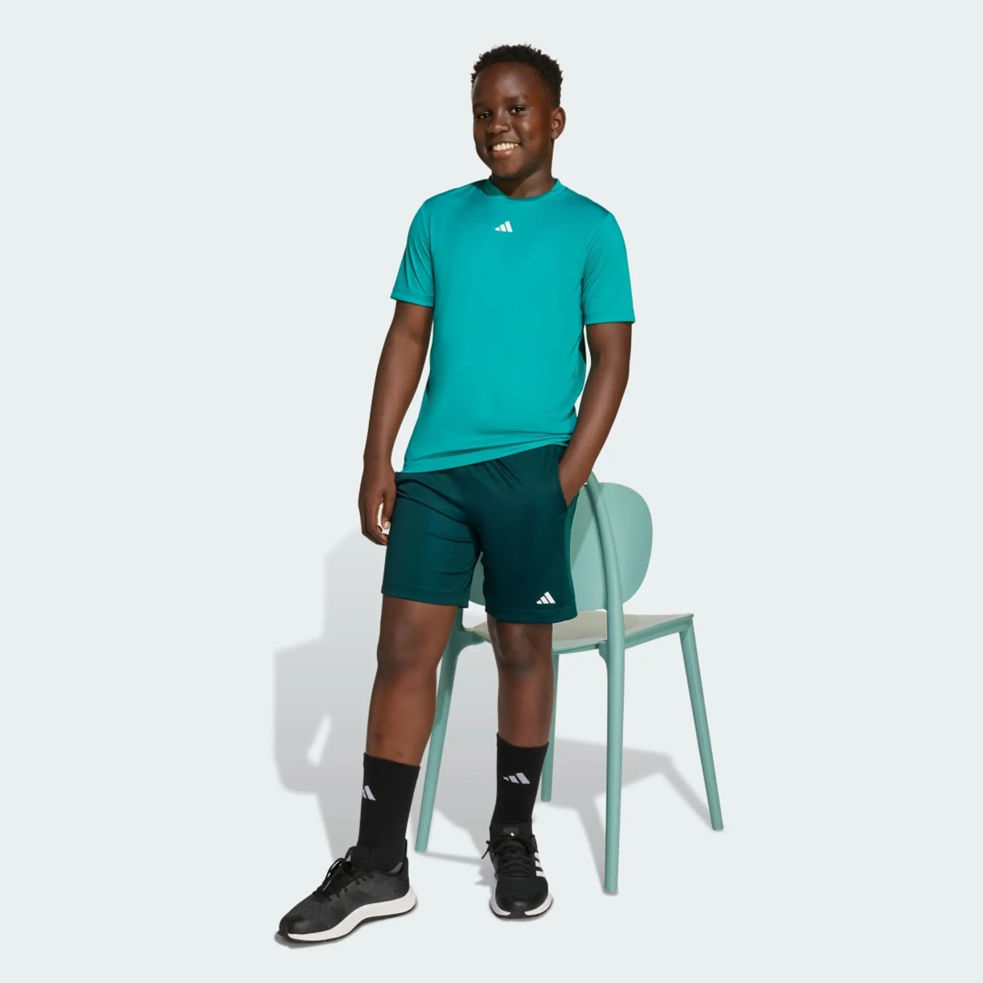 adidas Train Essentials Logo Regular Fit T-Shirt Kids