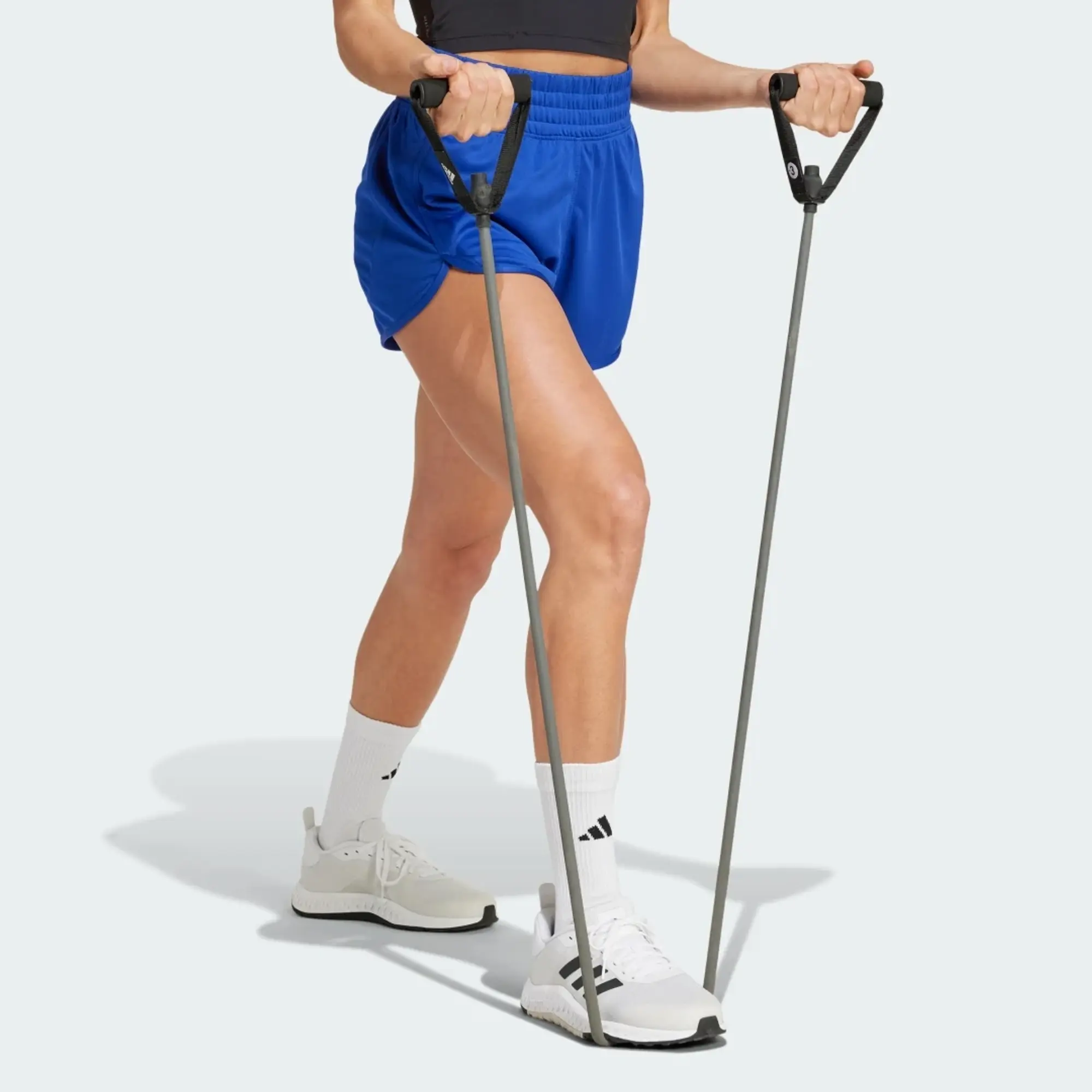 adidas Pacer Essentials Knit High-Rise Shorts