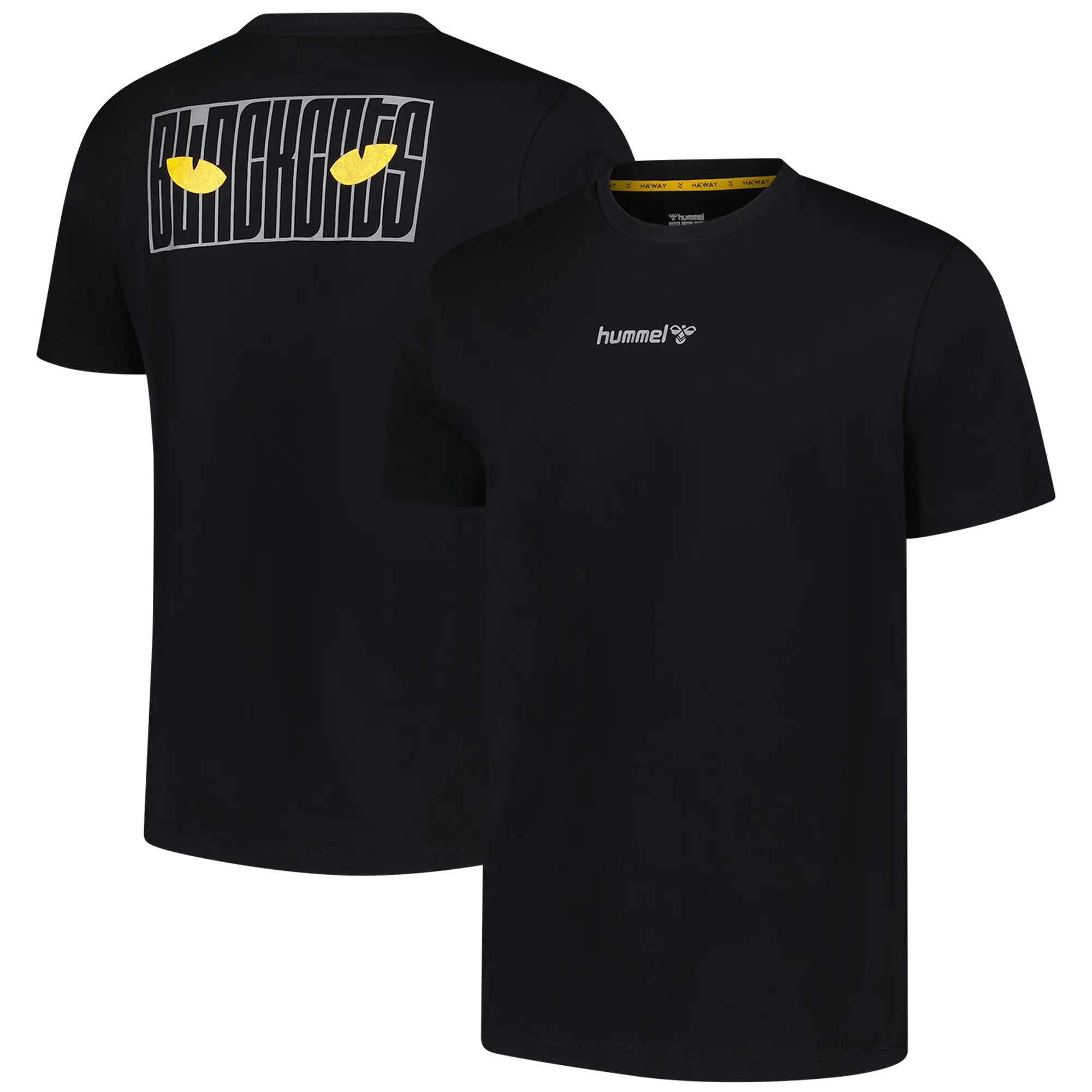 Sunderland Hummel Black Cats T-Shirt - Black