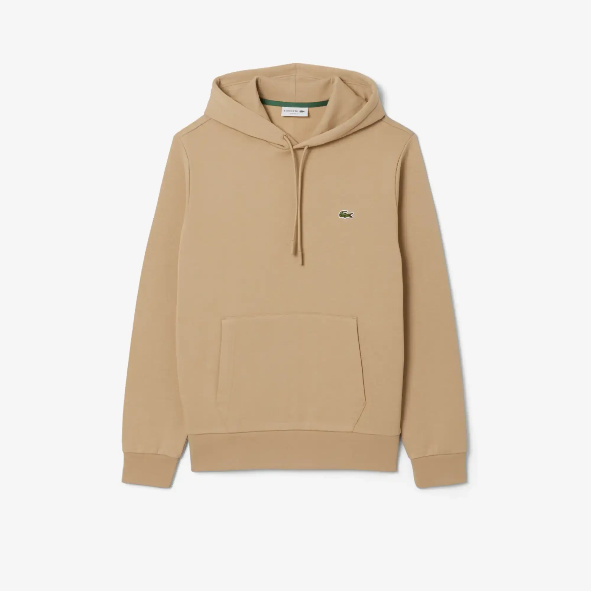 Lacoste Fleece Hoodie - Beige