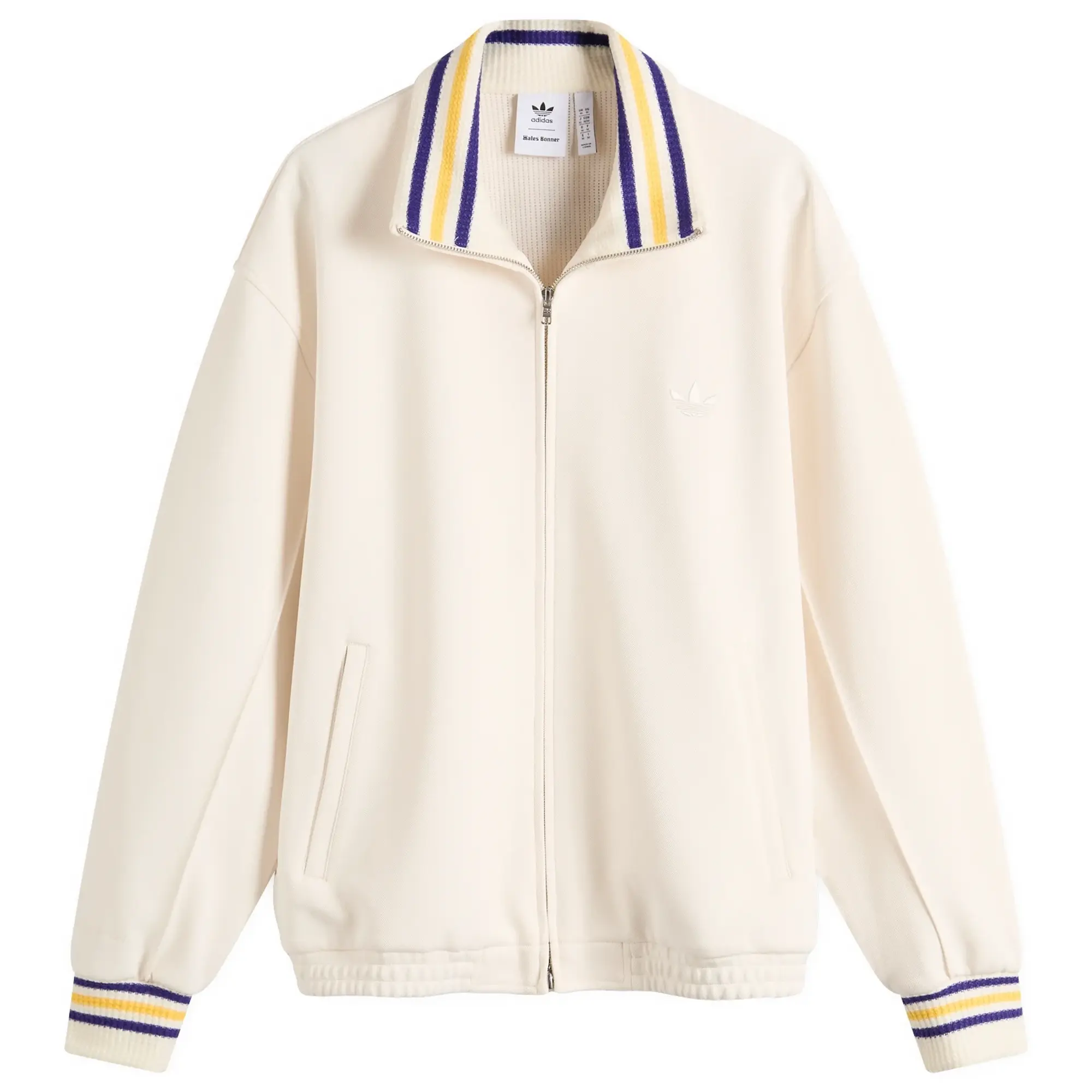 Adidas Men's x Wales Bonner Jabbar Track Top Chalk White