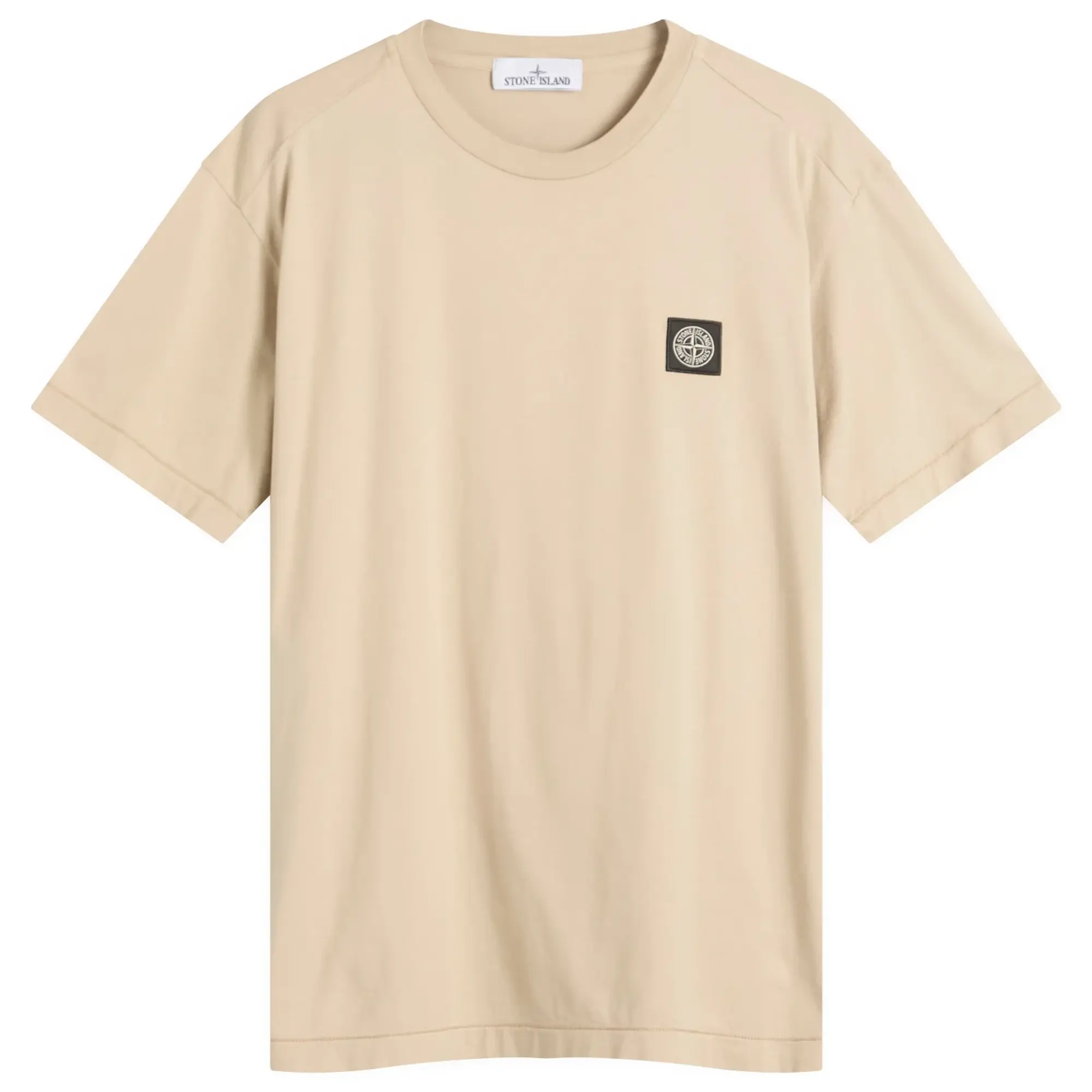 Stone Island Men's Patch Logo T-Shirt Desert