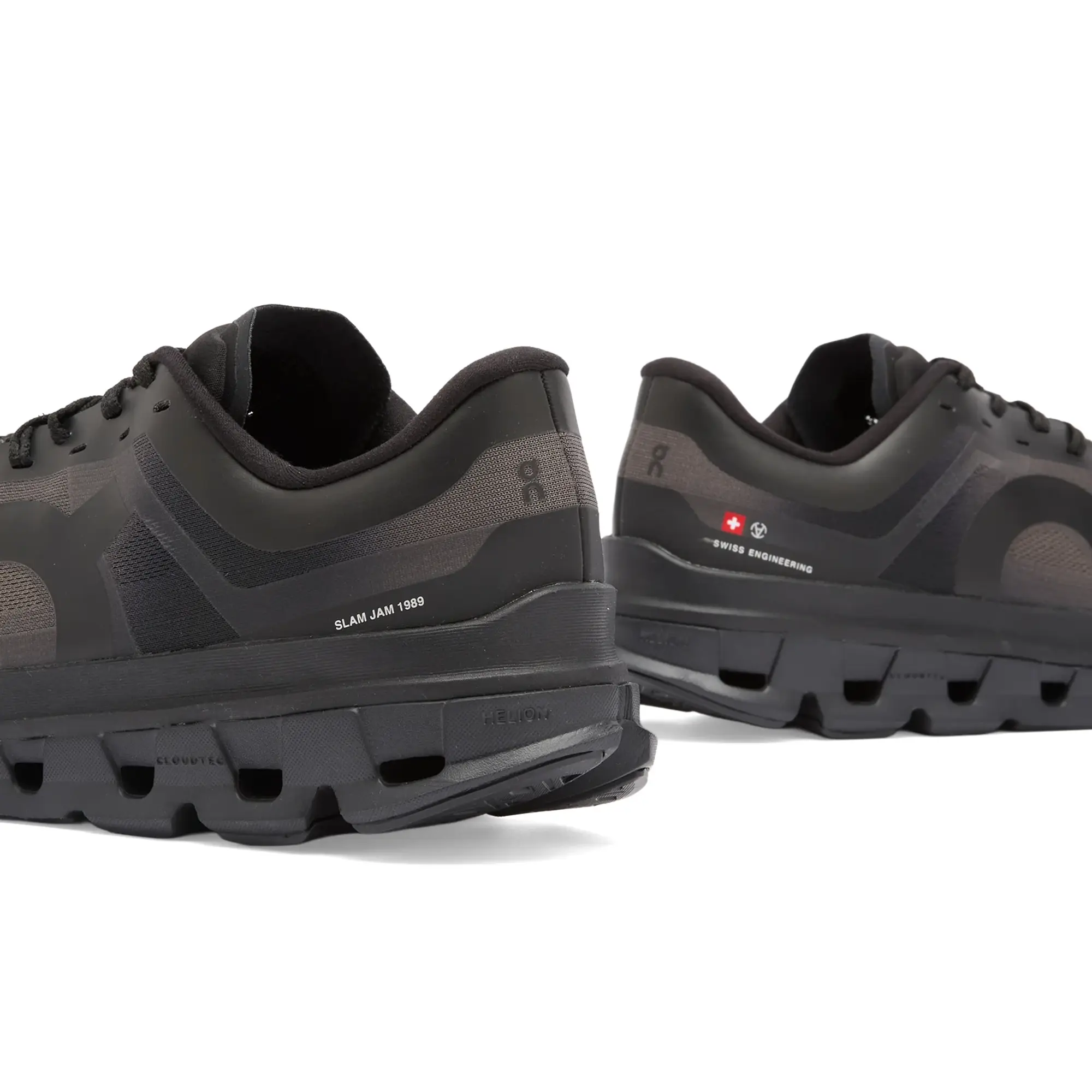 ON Men's x Slam Jam Cloudflow 5 Sneaker Gull/Black