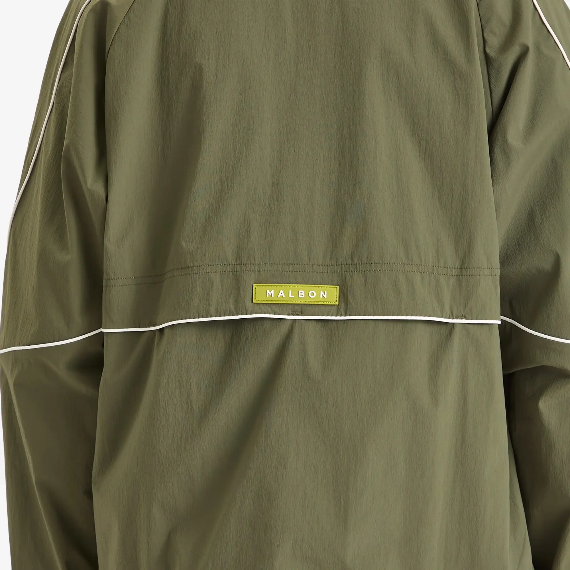 Malbon Men's Riva Nylon Jacket Cypress Green