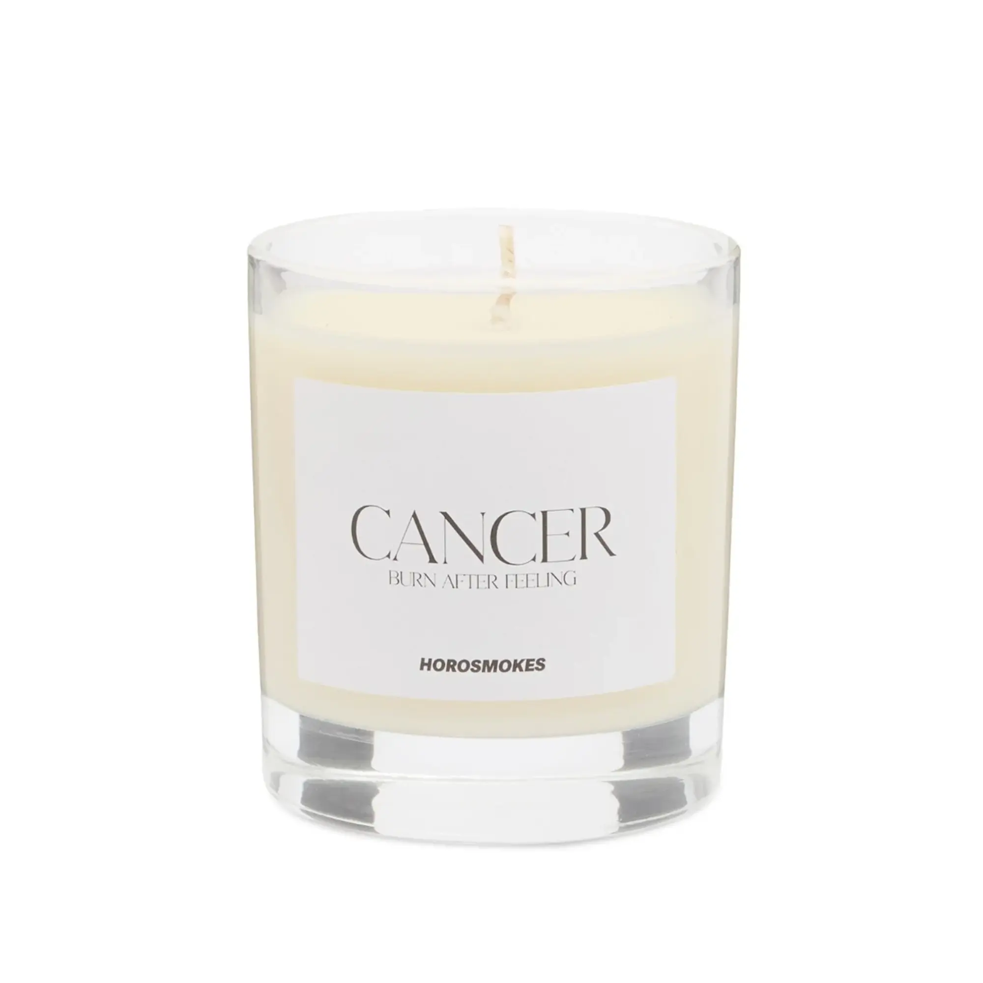 Horosoaps Cancer Candle White