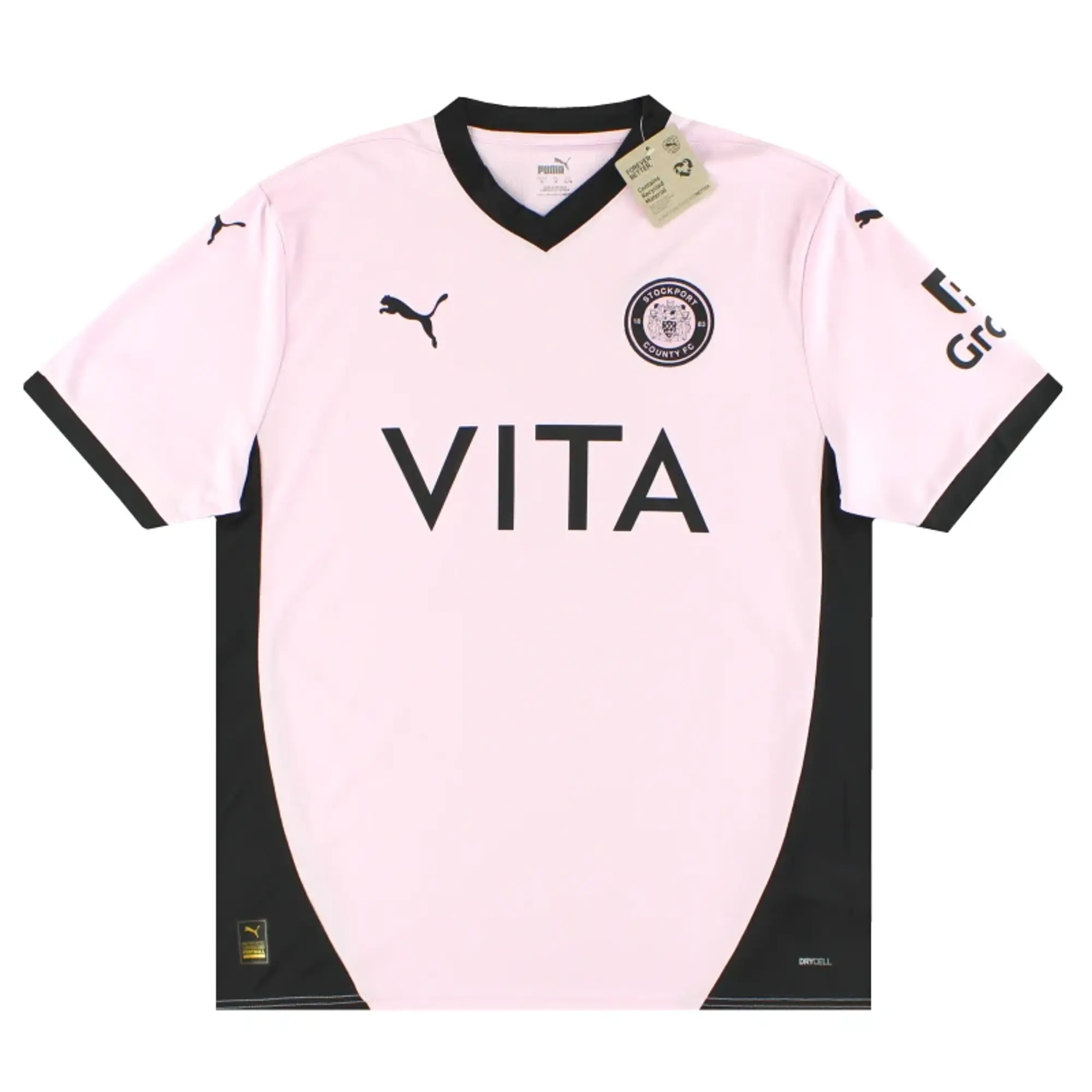 2024-25 Stockport County Puma Away Shirt *w/tags* - Other Non League Clubs / w/tags / XXL