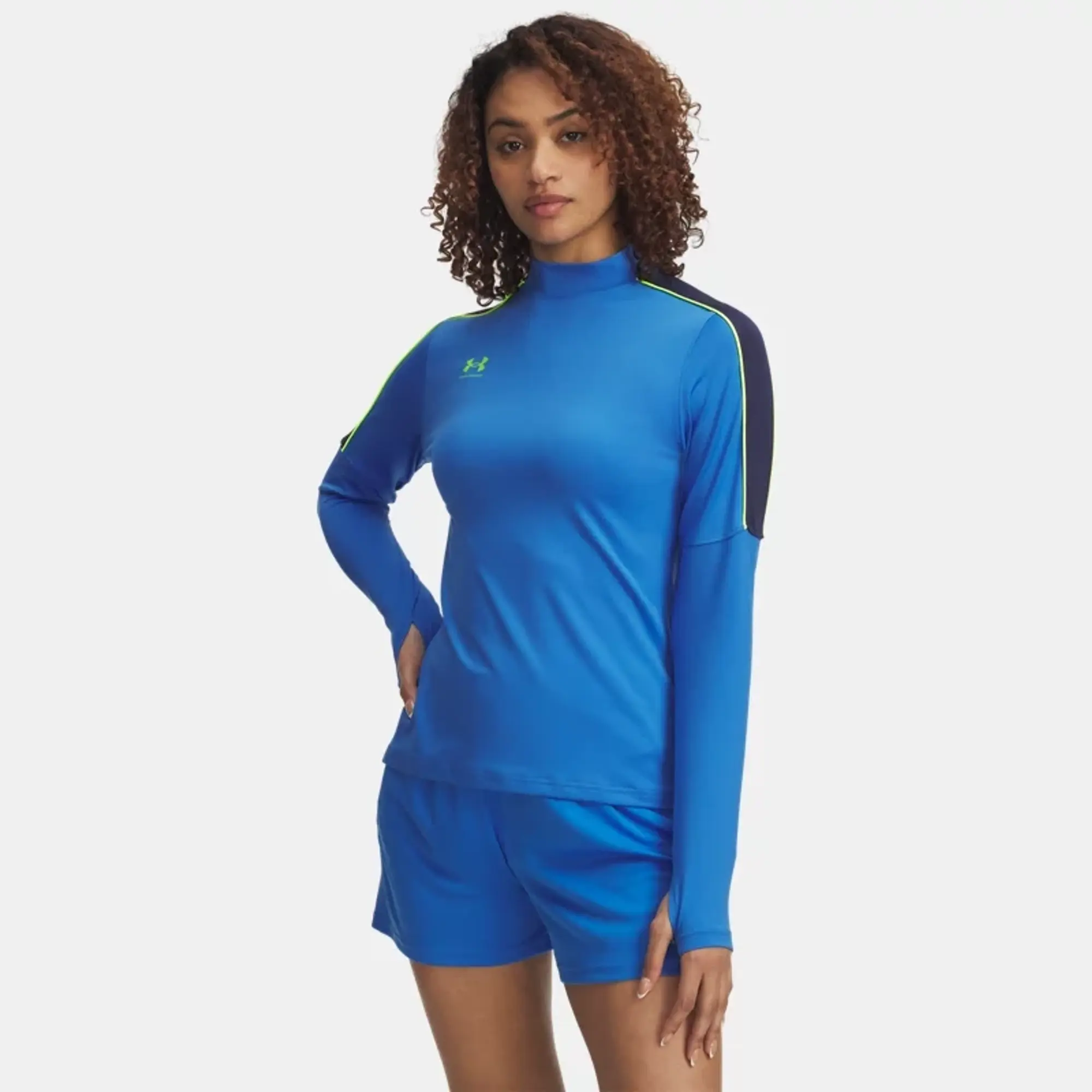 Under Armour  Challenger Women's Midlayer Blue Atlantis / High Vis Yellow XXL