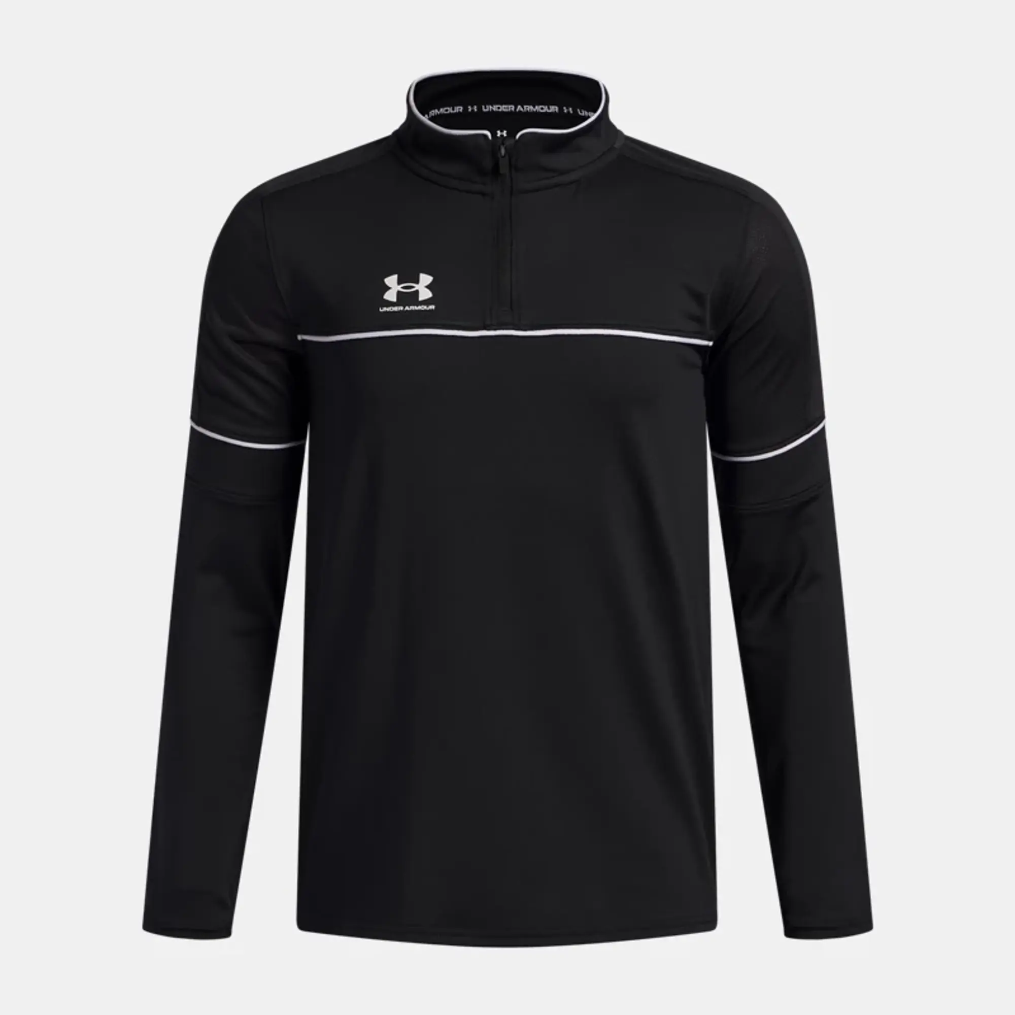 Under Armour  Challenger Training Boys' ¼ Zip Black / White YLG (59 - 63 in)