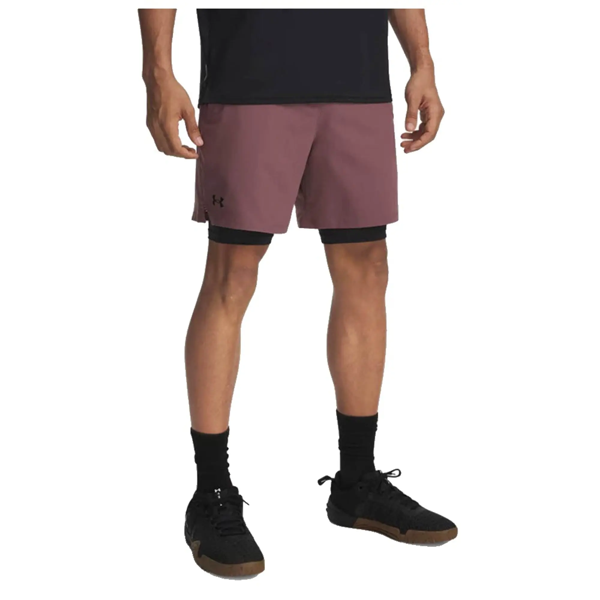 Under Armour  Vanish Woven Men's 2-in-1 Shorts Maroon Mist / Black L