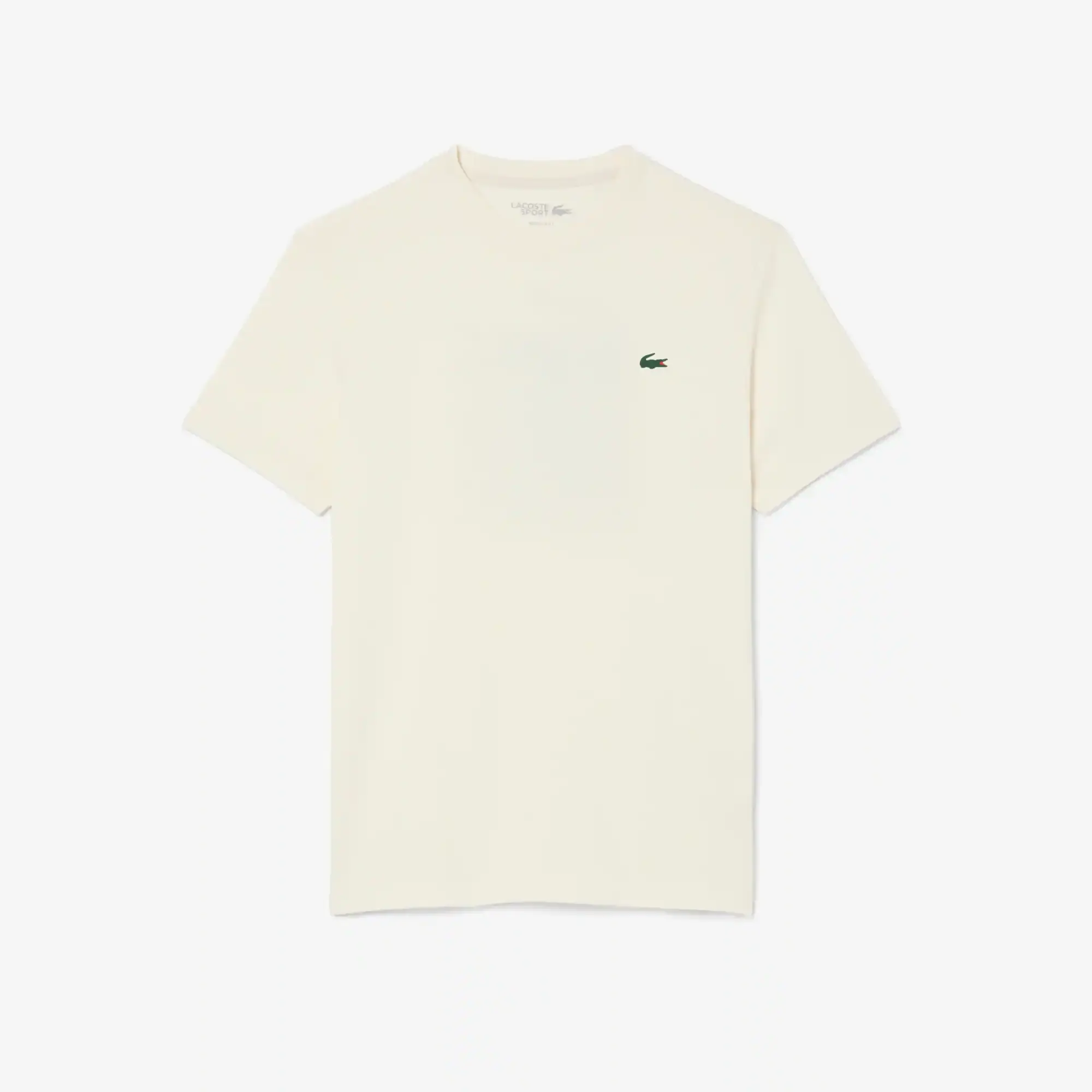 Lacoste Sport Printed Ultra Dry T-shirt - Ecru White