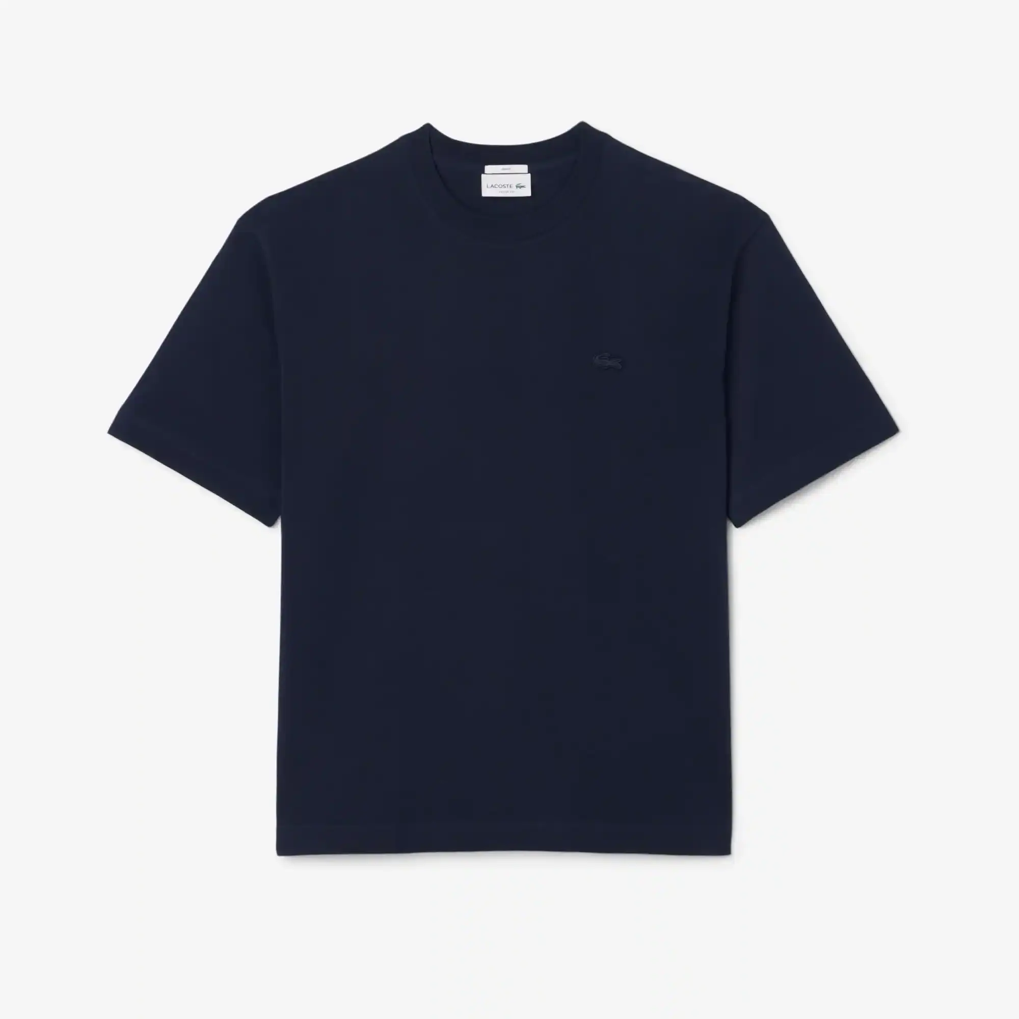 Lacoste Loose Fit Heavy Jersey T-shirt - Midnight Blue