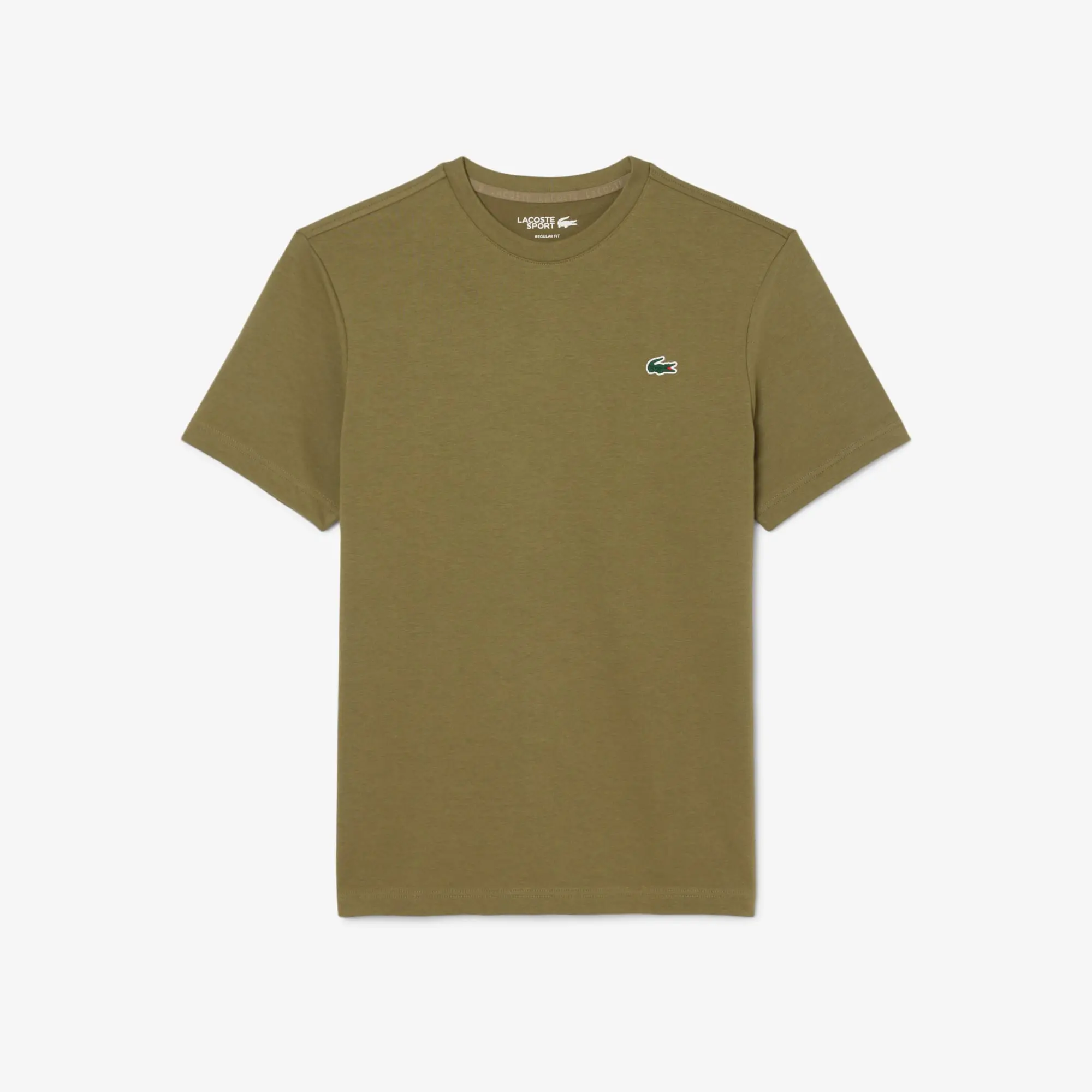 Lacoste Sport Printed Ultra Dry T-shirt - Khaki Green