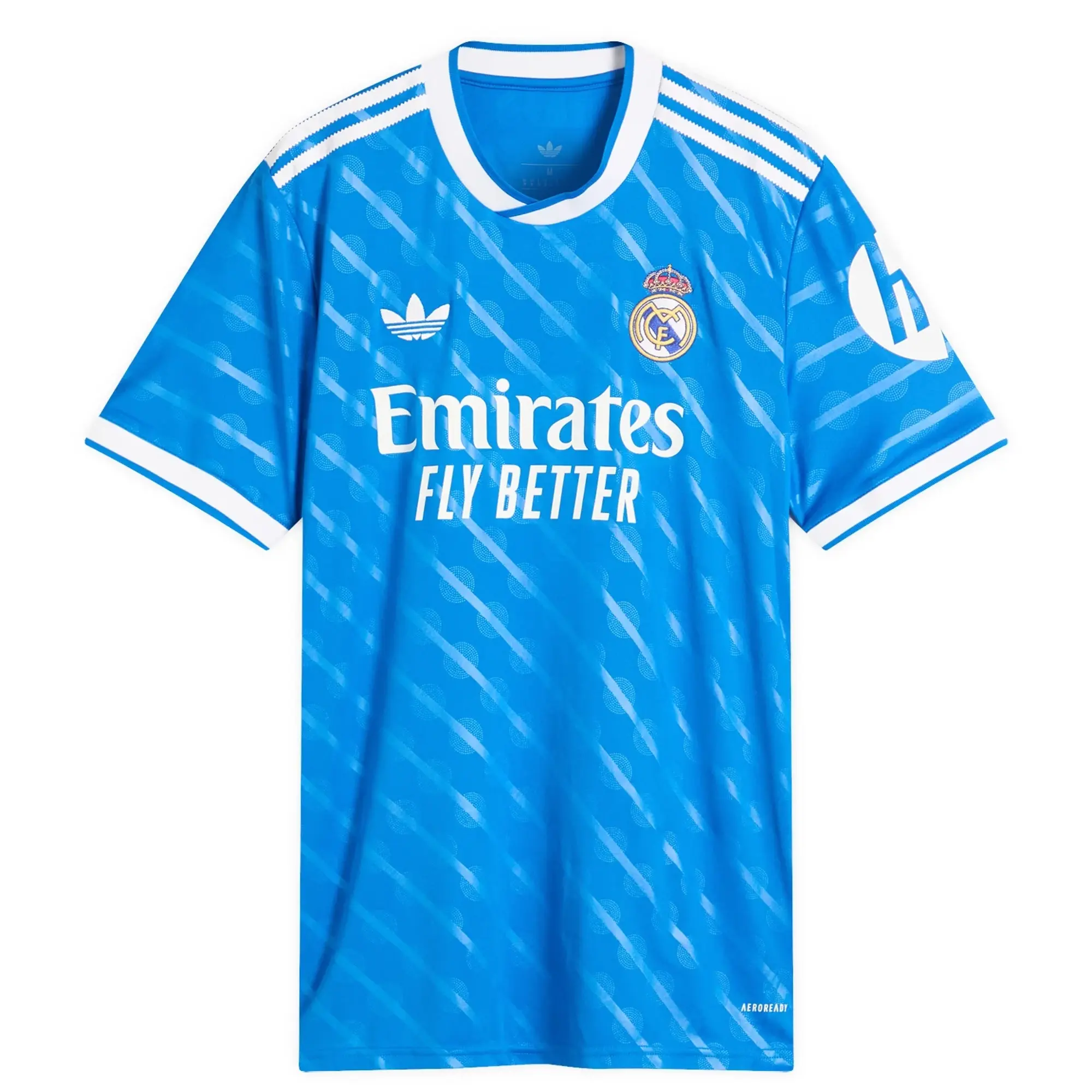 Adidas Men's Real Madrid 25/26 3rd Jersey Top Bluebird